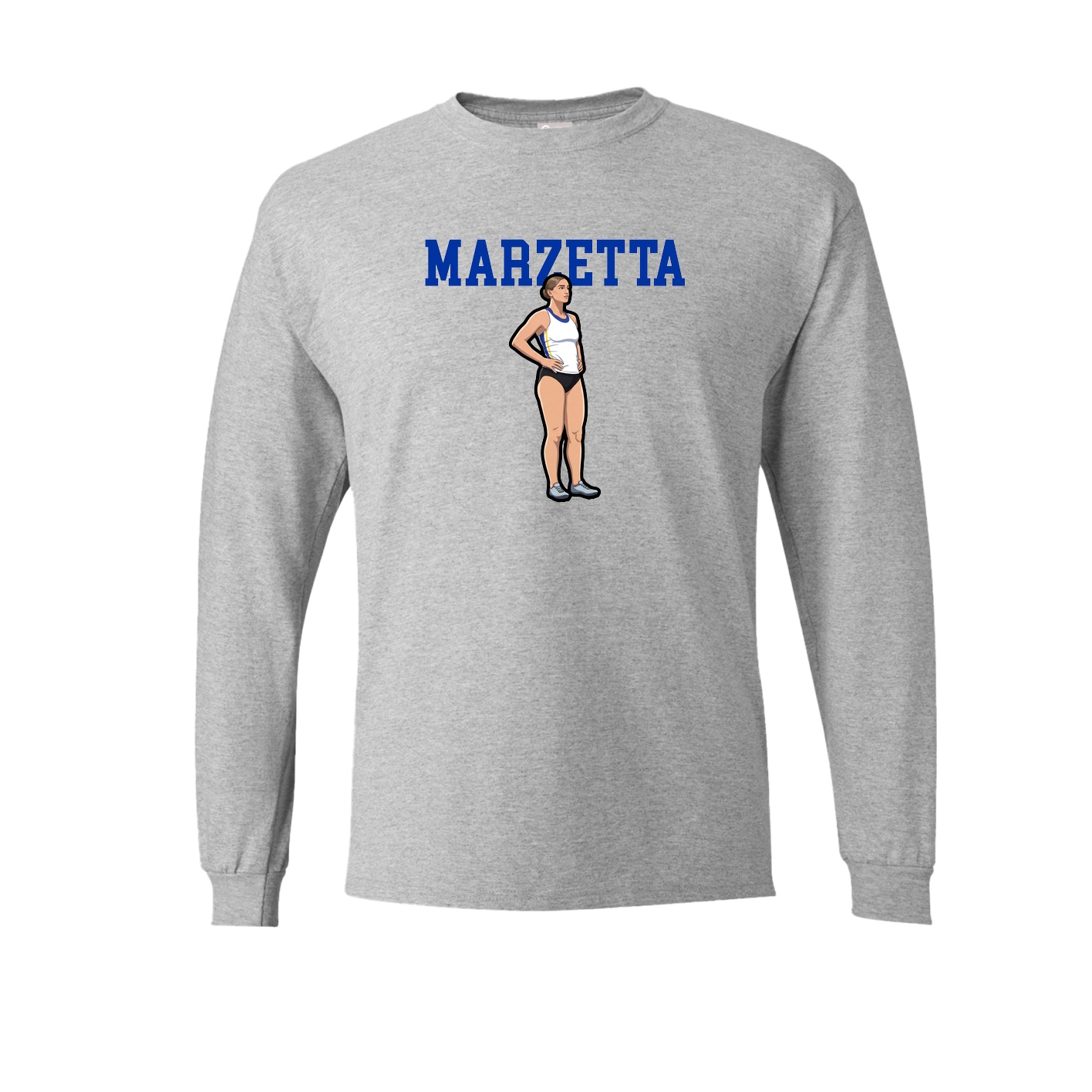 Long Sleeve Tee — Shirsey in Grey