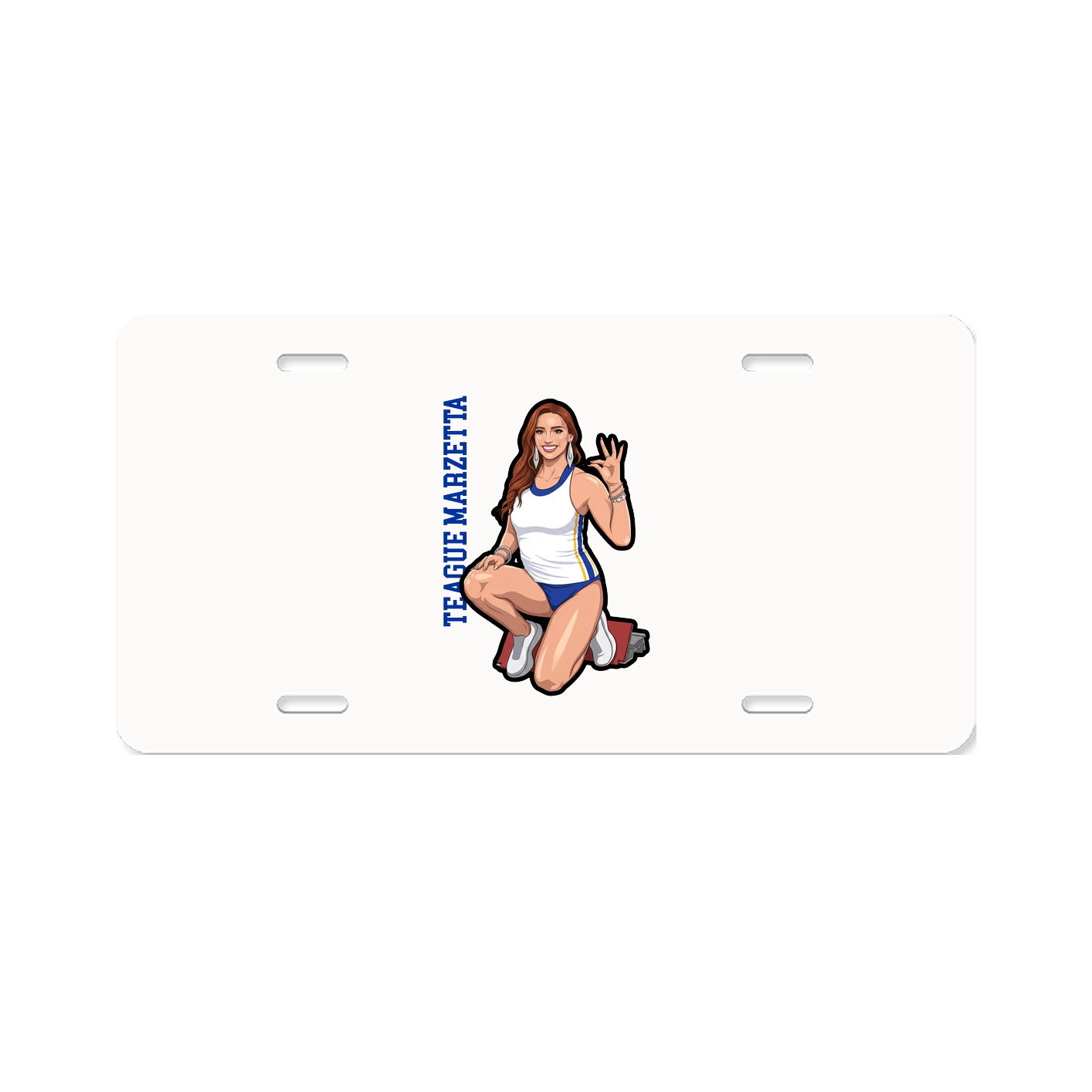 Aluminum License Plate