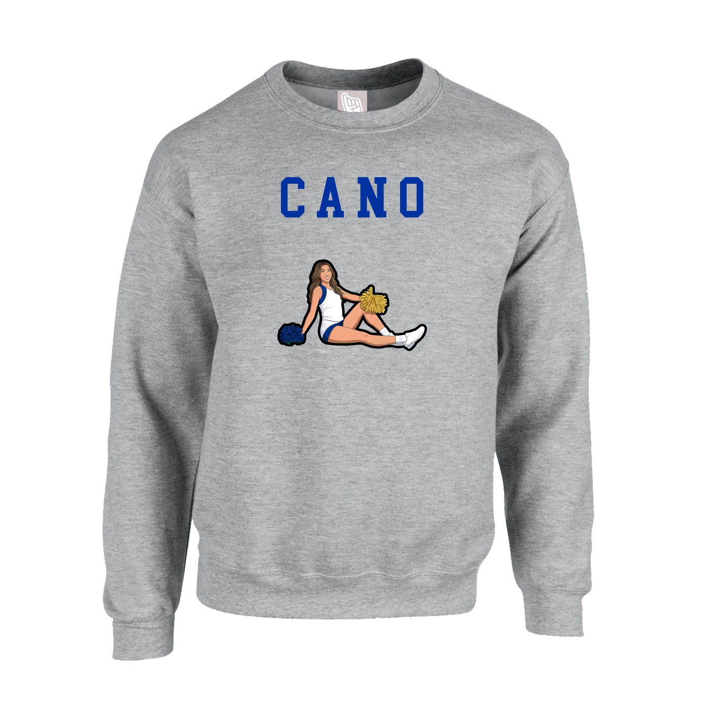 Fleece Crew — Shirsey in Grey