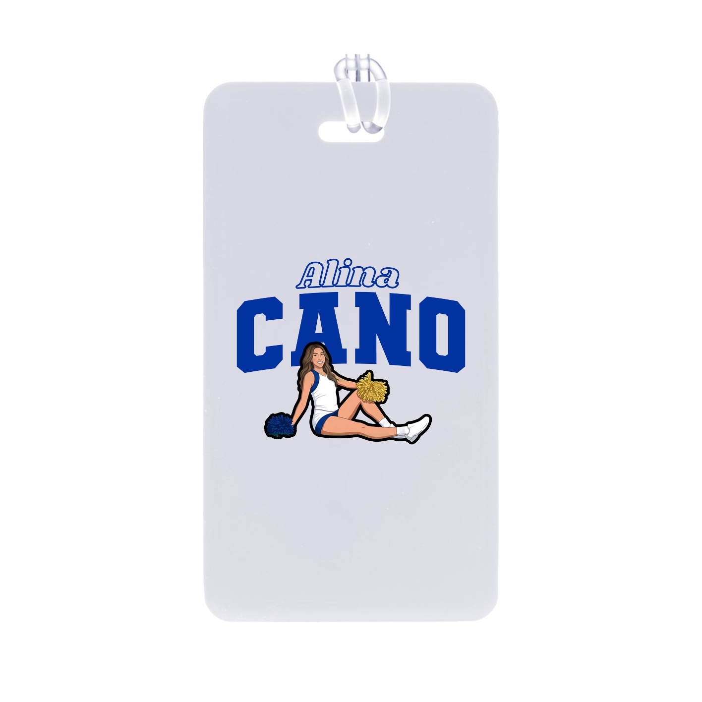 Bag Tag — Name Arch in Classic