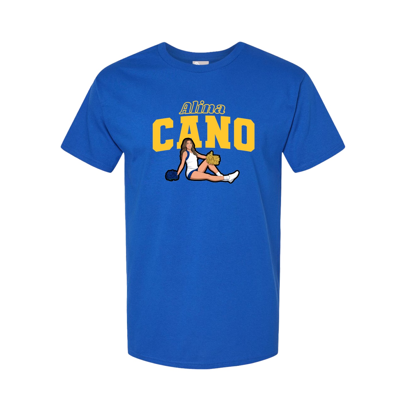 Tee — Name Arch in Royal