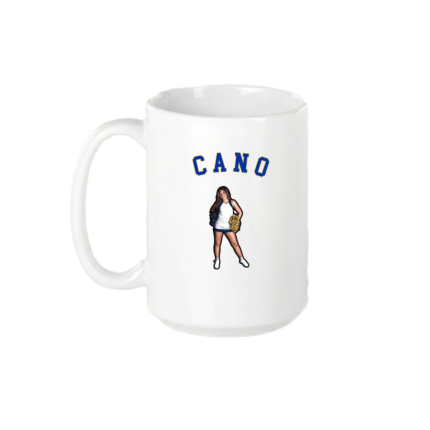 15oz Coffee Mug — Shirsey Arch in White
