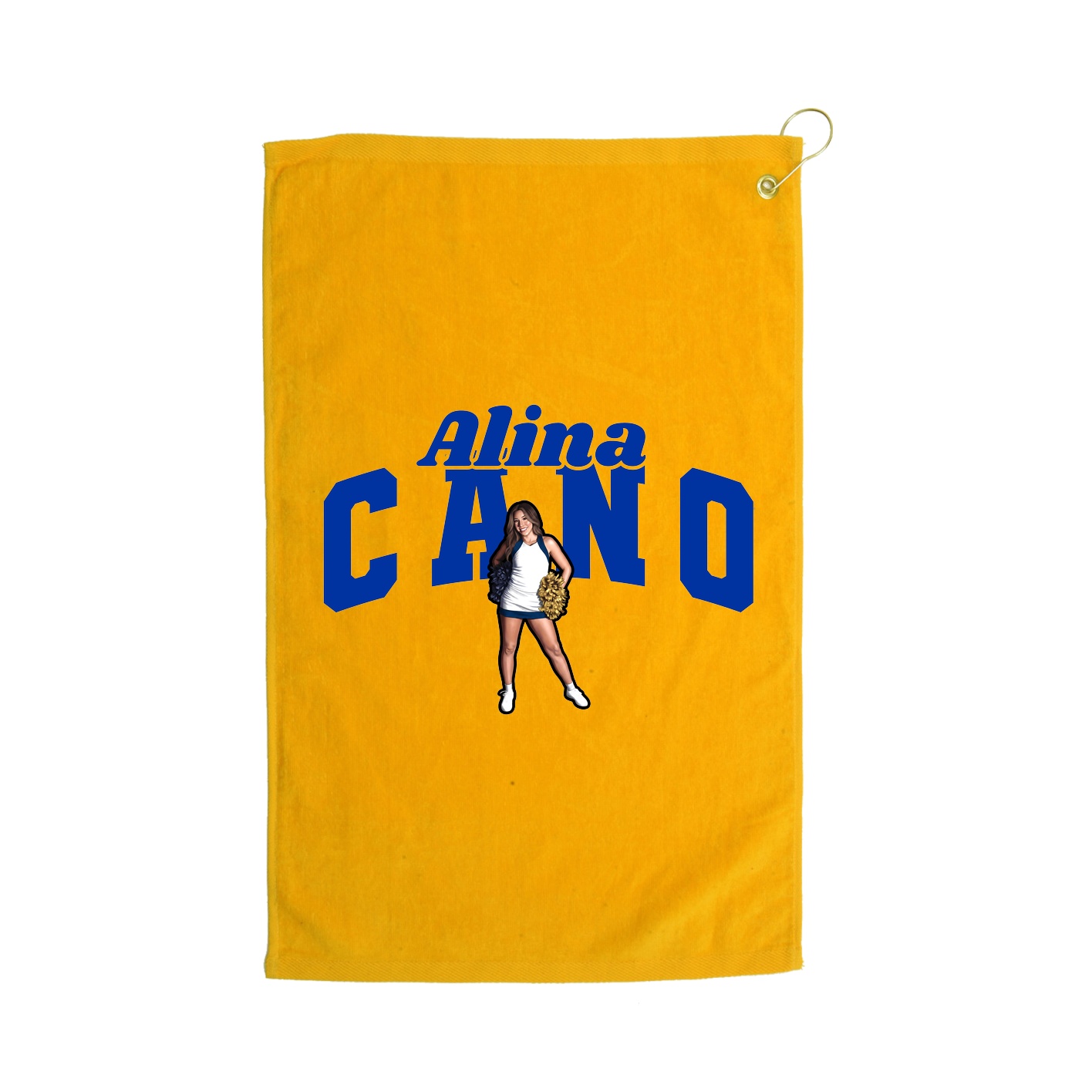 Golf Towel — Signature Arch in Gold