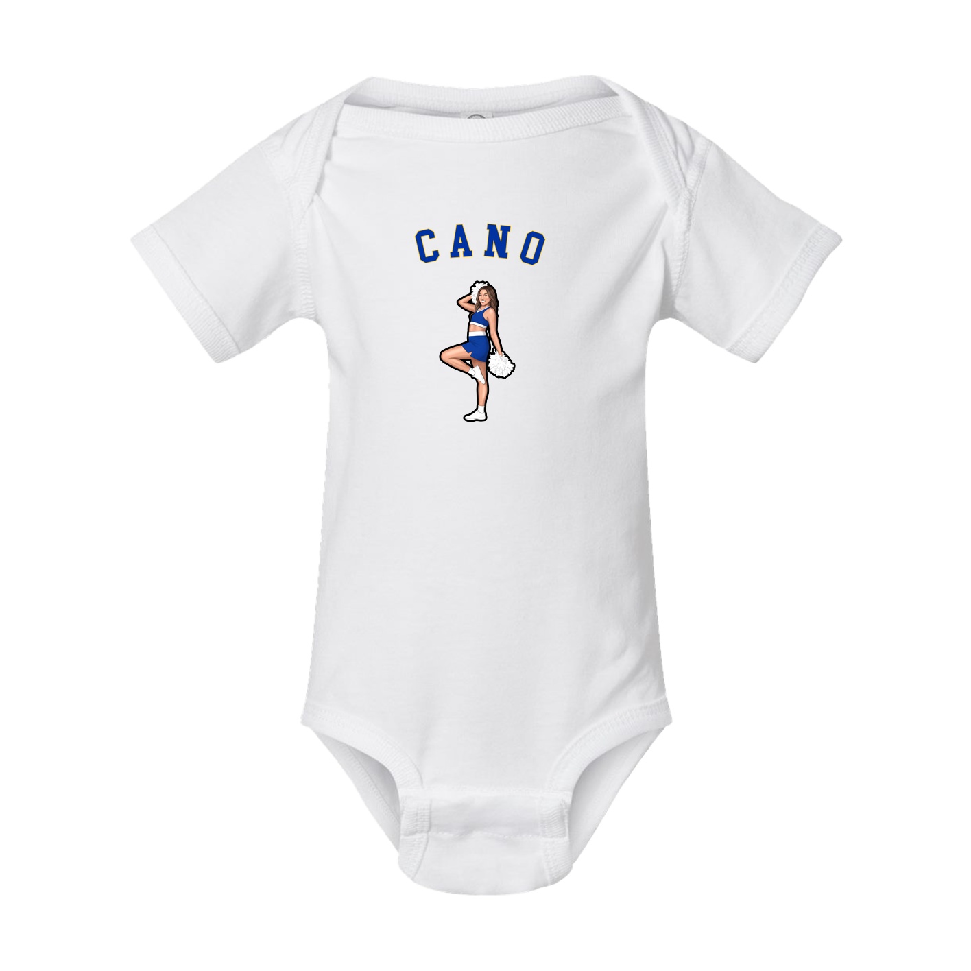 Baby Onesie — Shirsey Arch in White