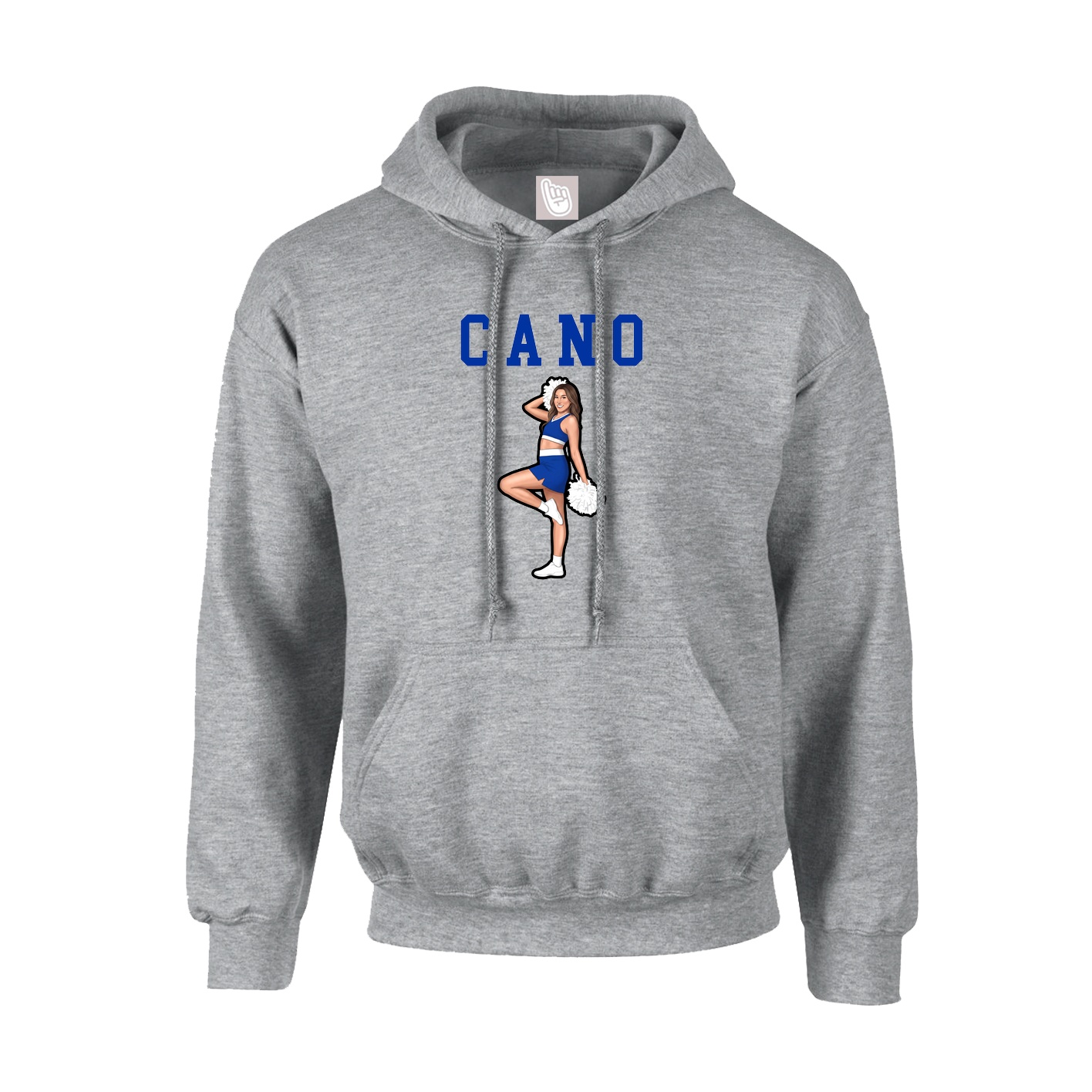 Hoodie — Shirsey in Grey