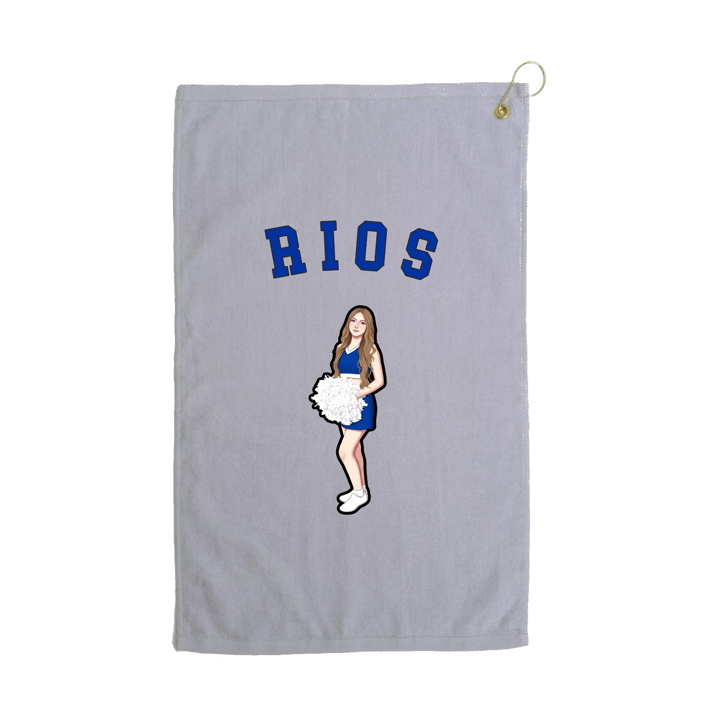 Golf Towel — Shirsey Arch in Grey