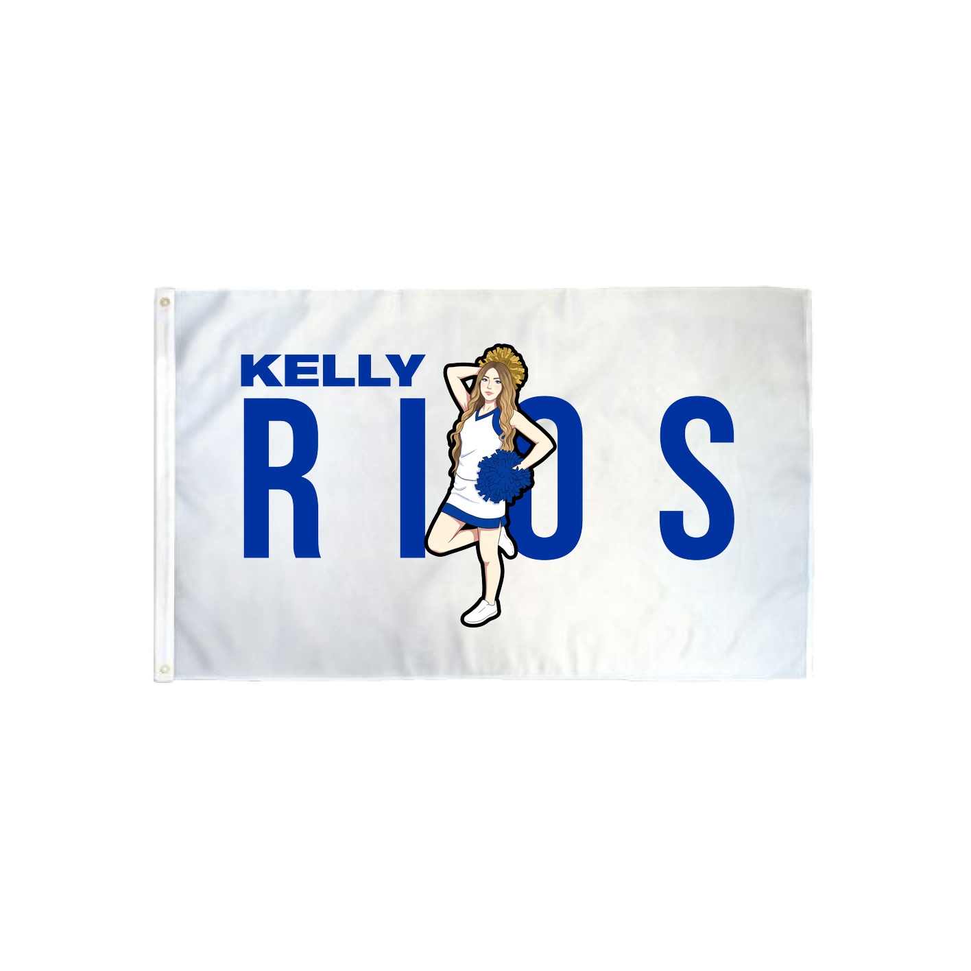 3x5 Flag — Player Name in Classic