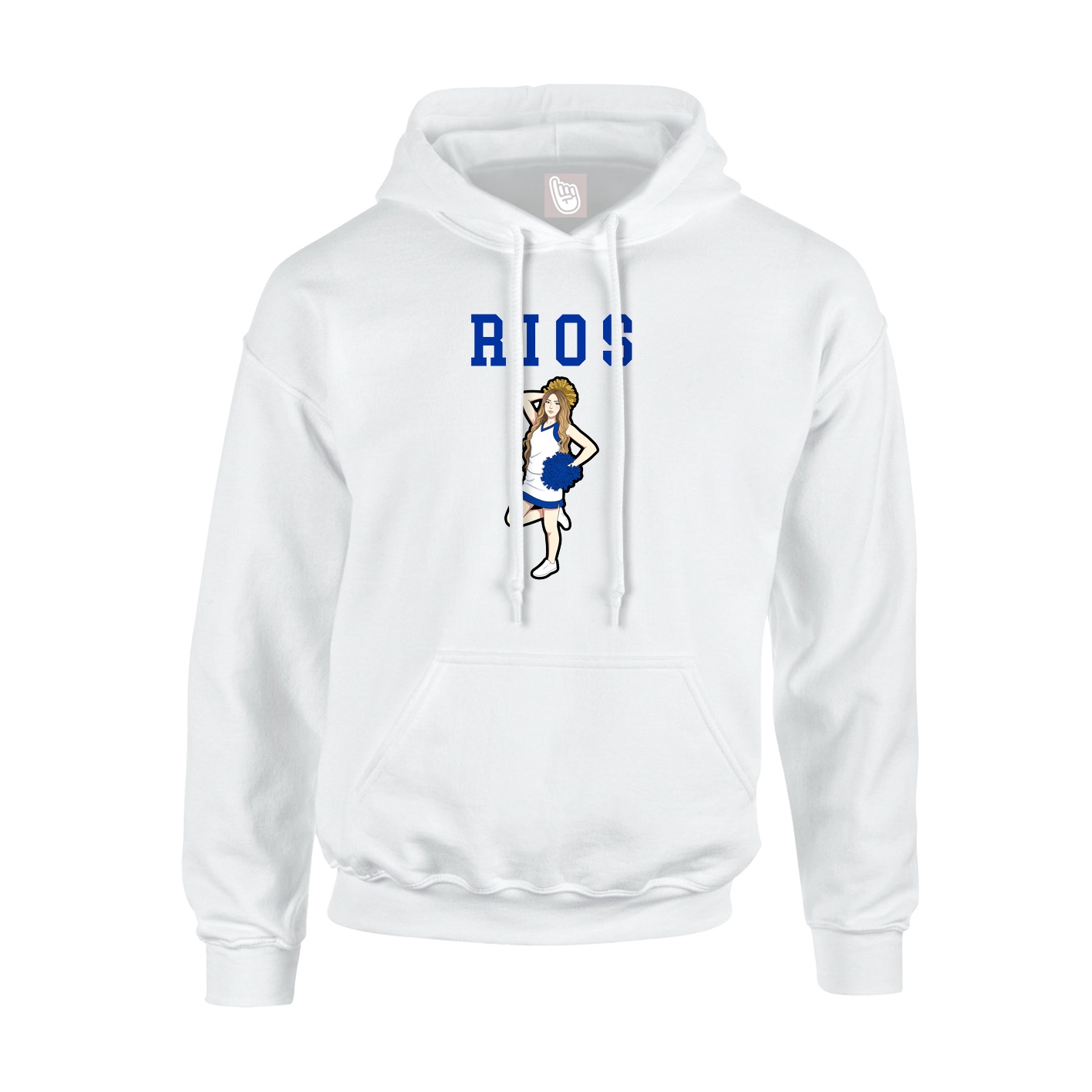 Youth Hoodie — Shirsey in White