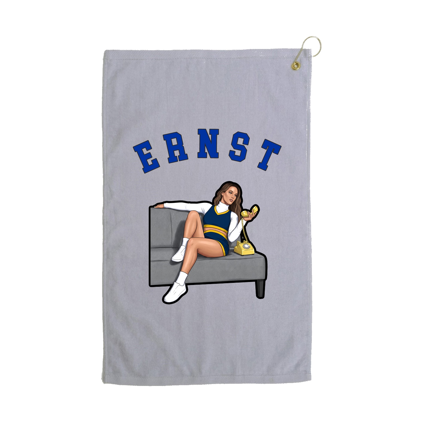 Golf Towel — Shirsey Arch in Grey
