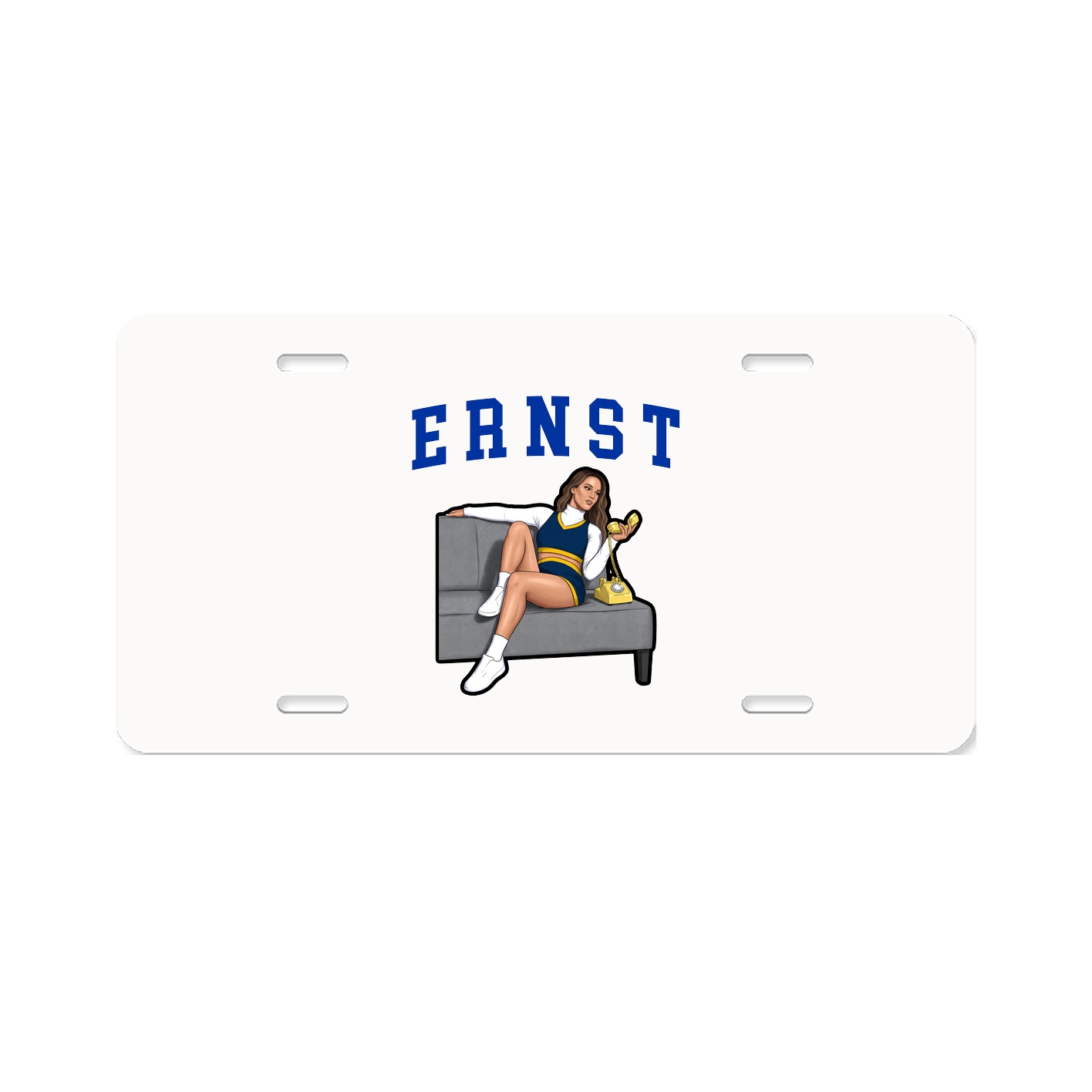 License Plate — Shirsey in Classic