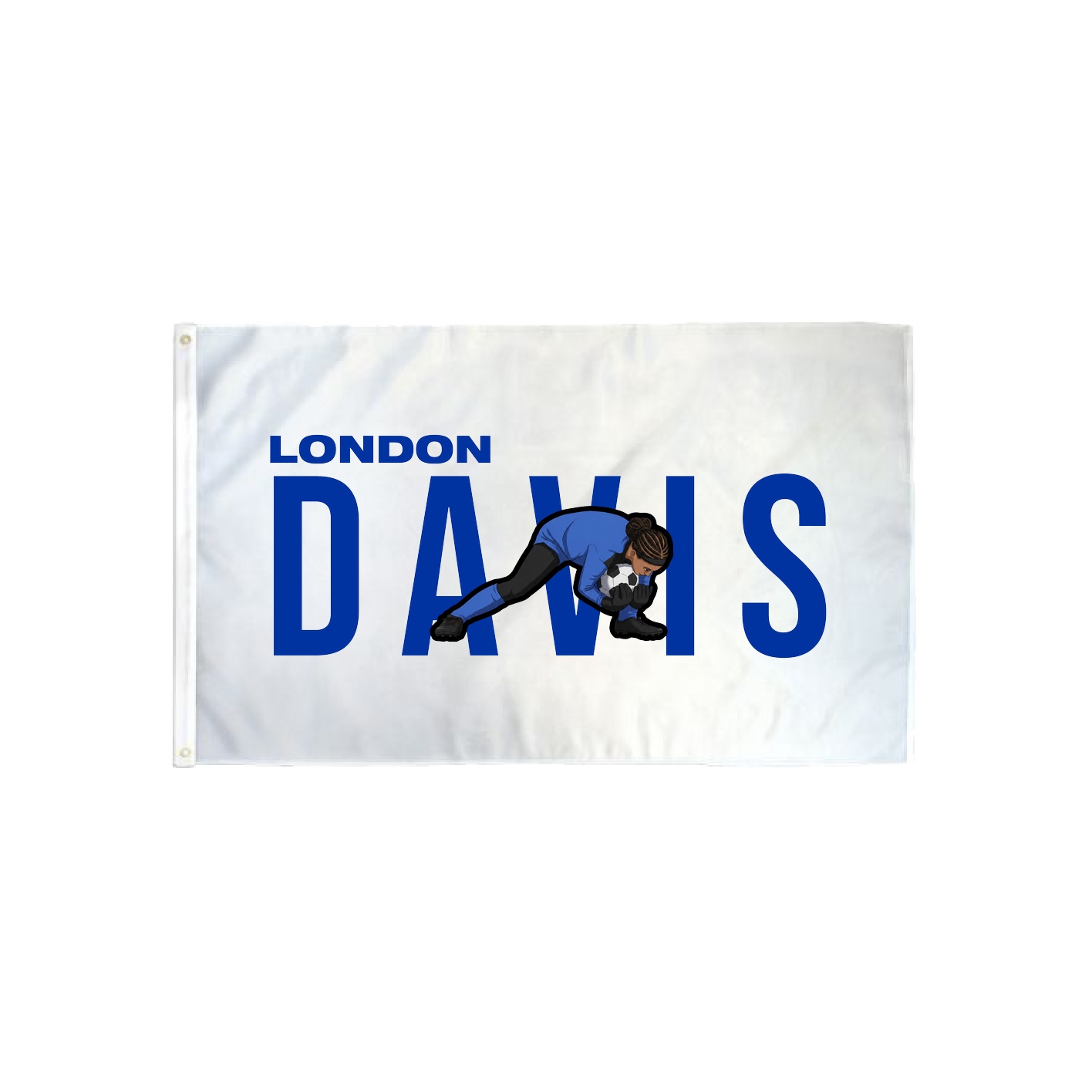 3x5 Flag — Player Name in Classic