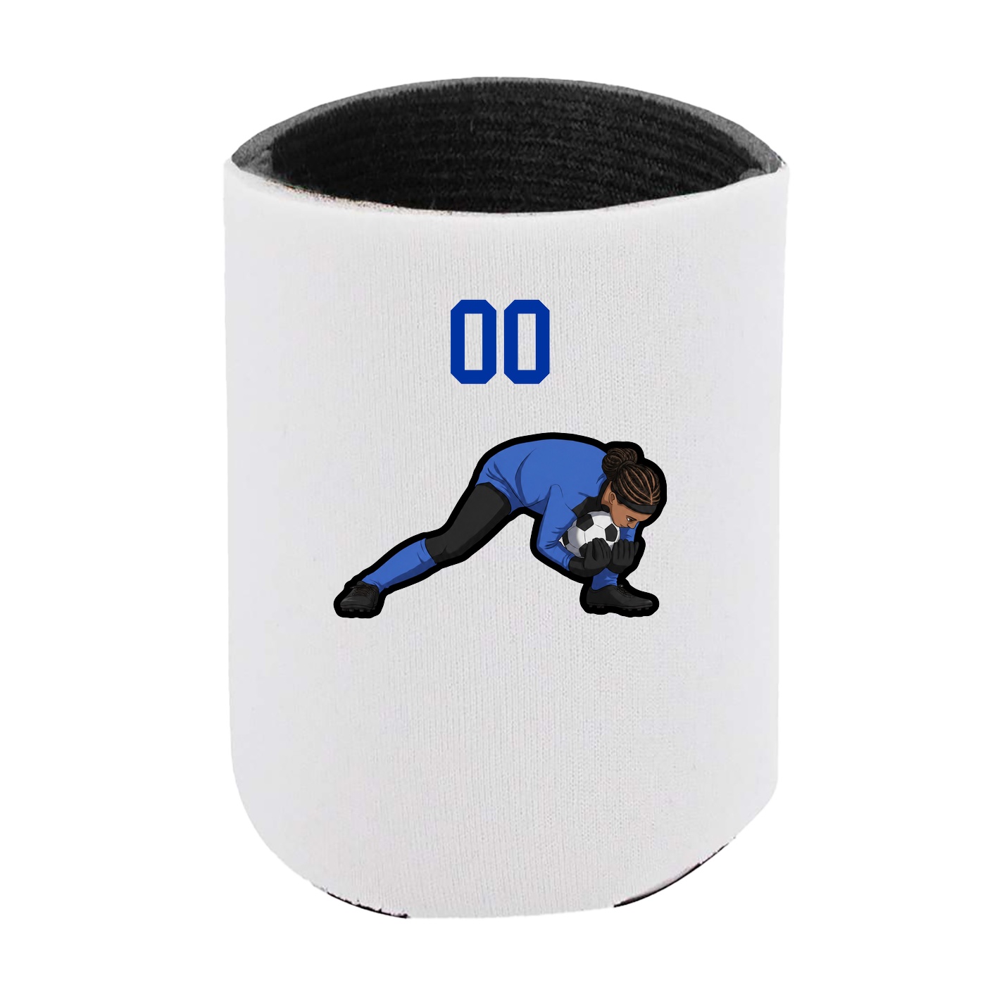 Can Holder — Number Top in White