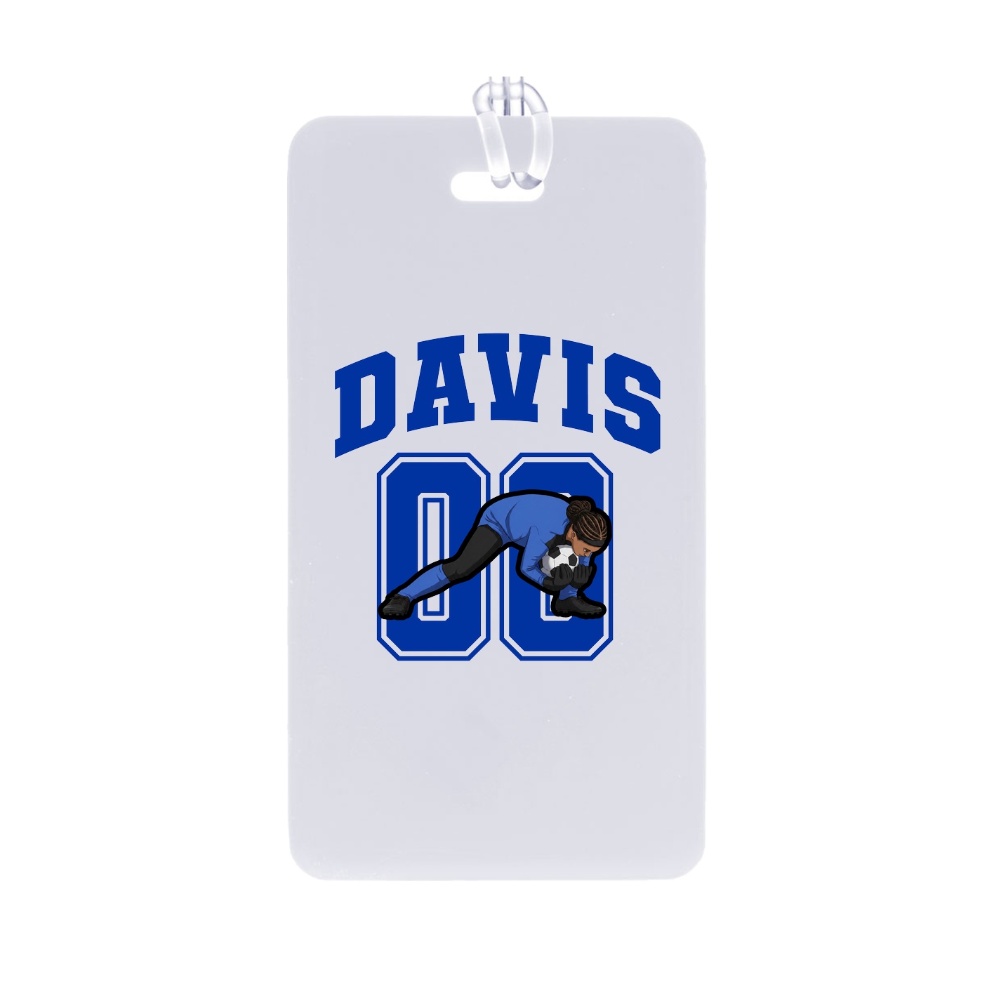 Bag Tag — Number in Classic
