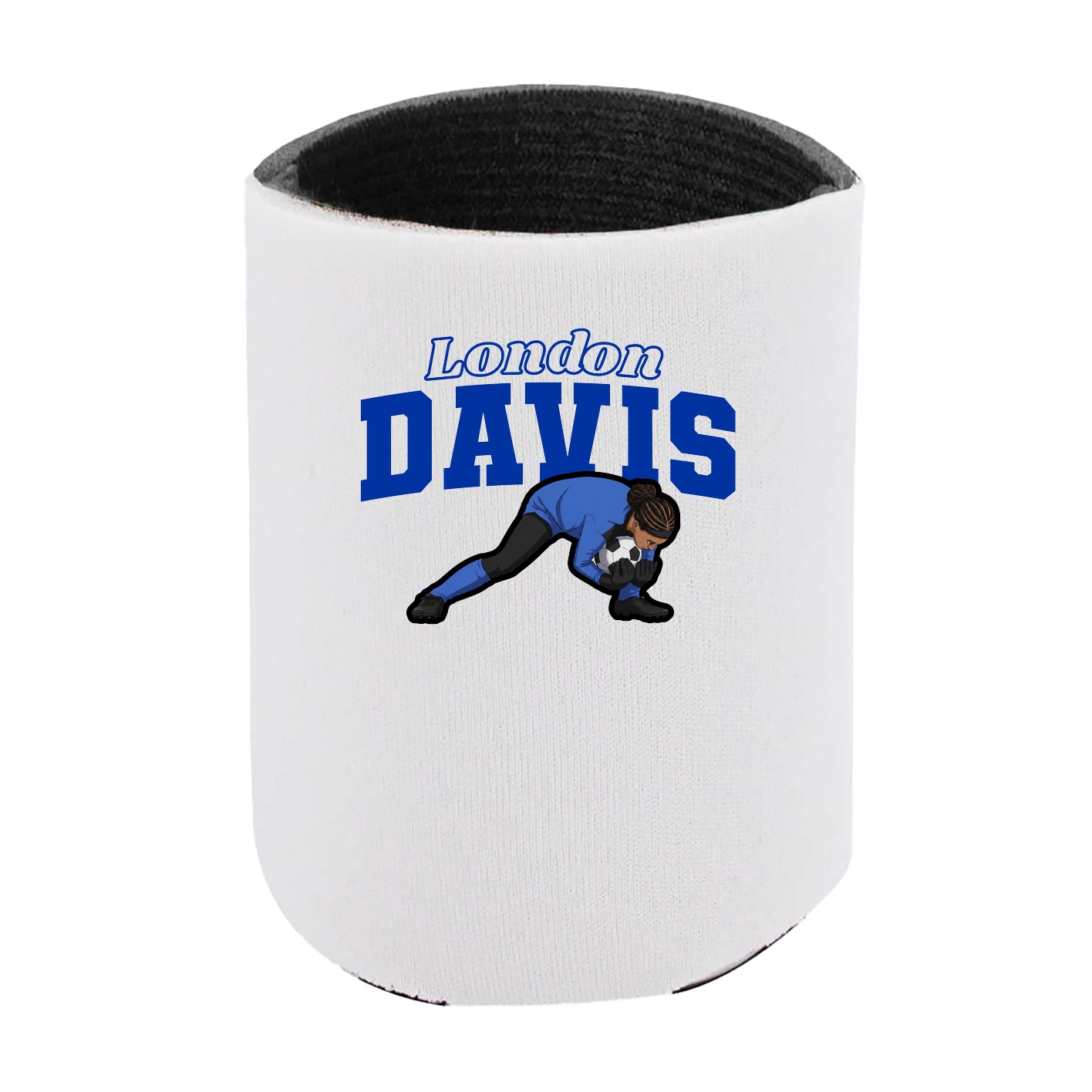 Can Holder — Name Arch in White
