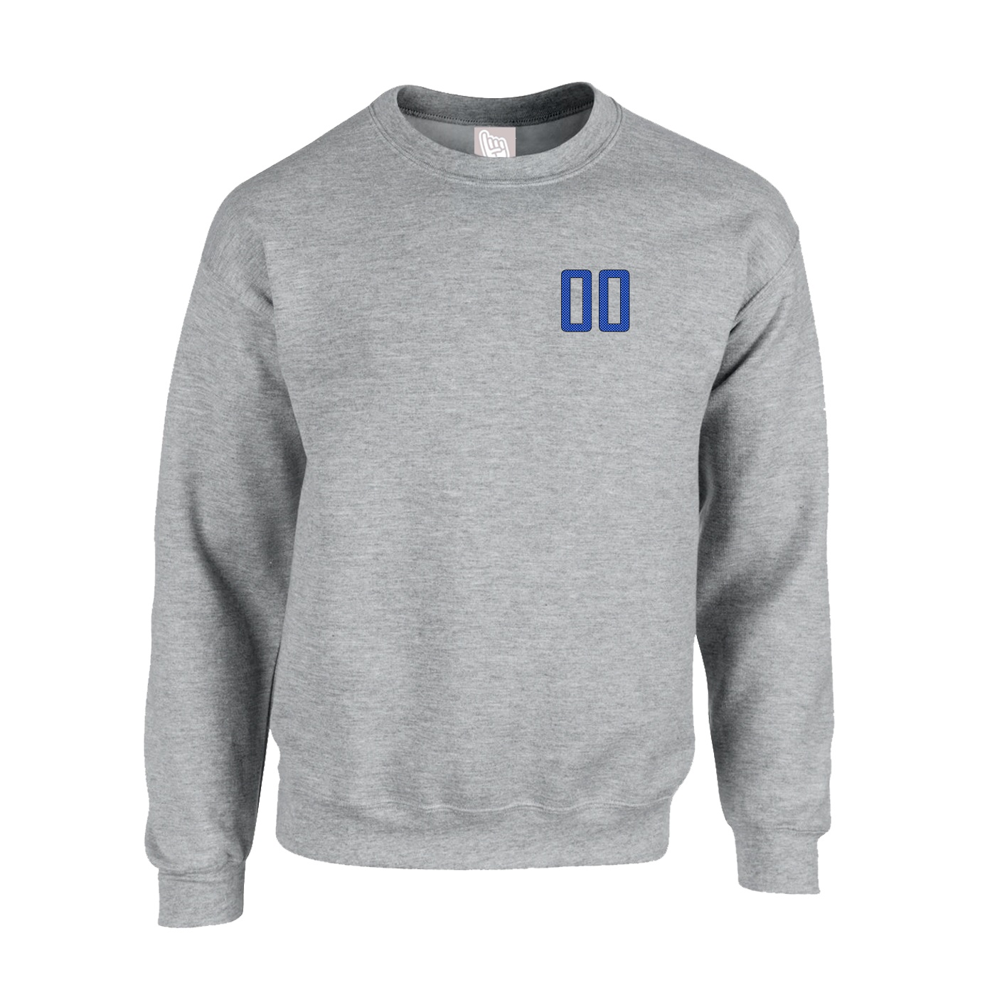 Fleece Crew — Front Shirsy in Grey