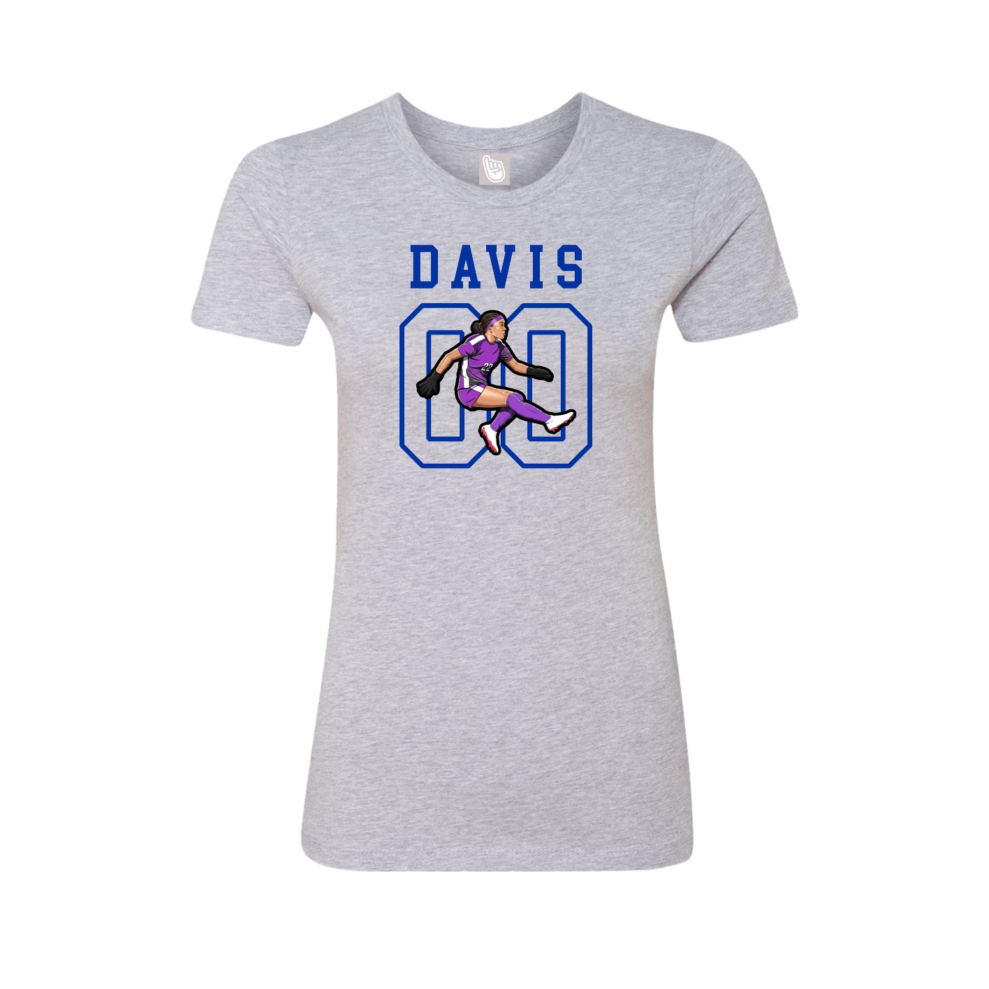 Fitted Women's Tee — Shirsey in Grey