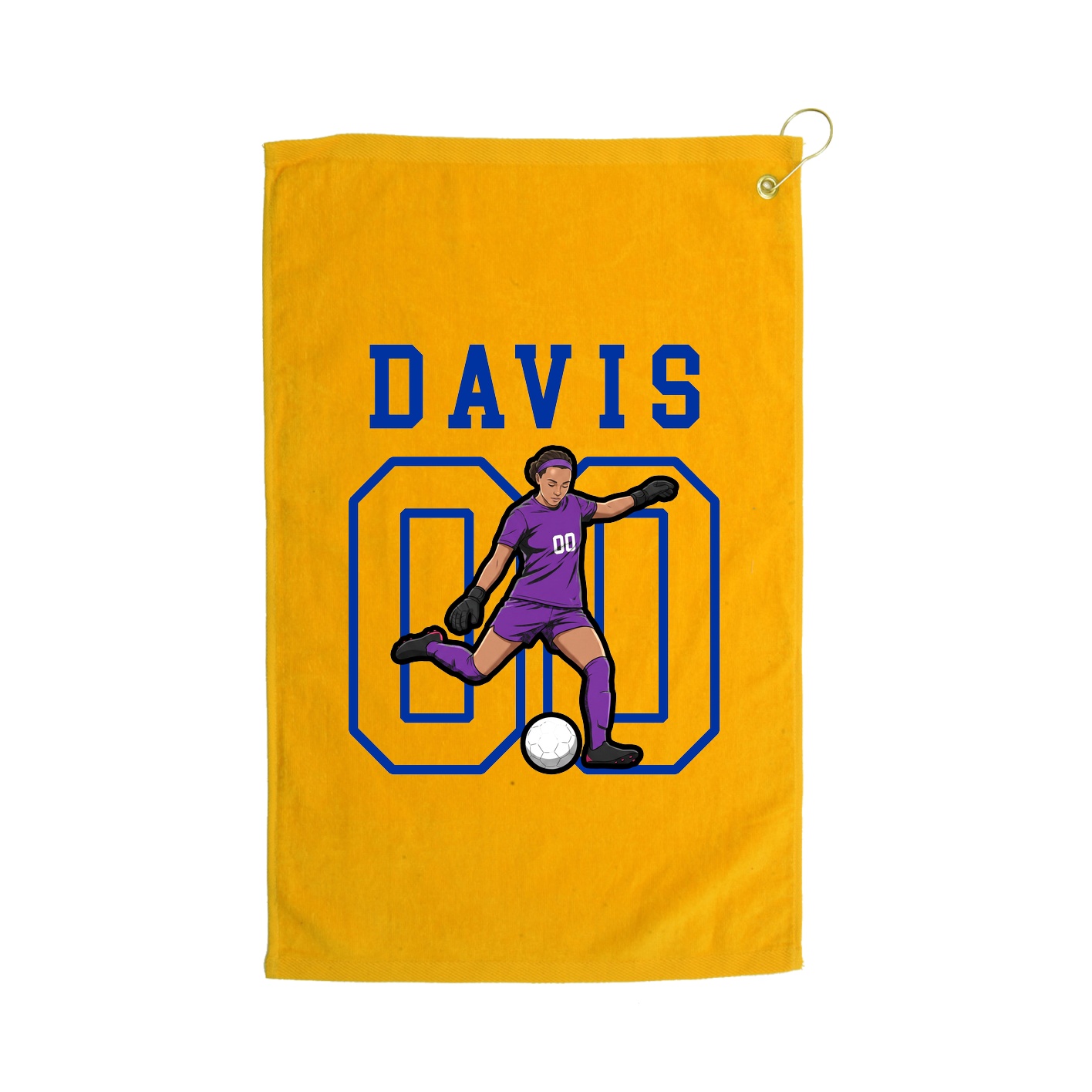 Golf Towel — Shirsey in Gold