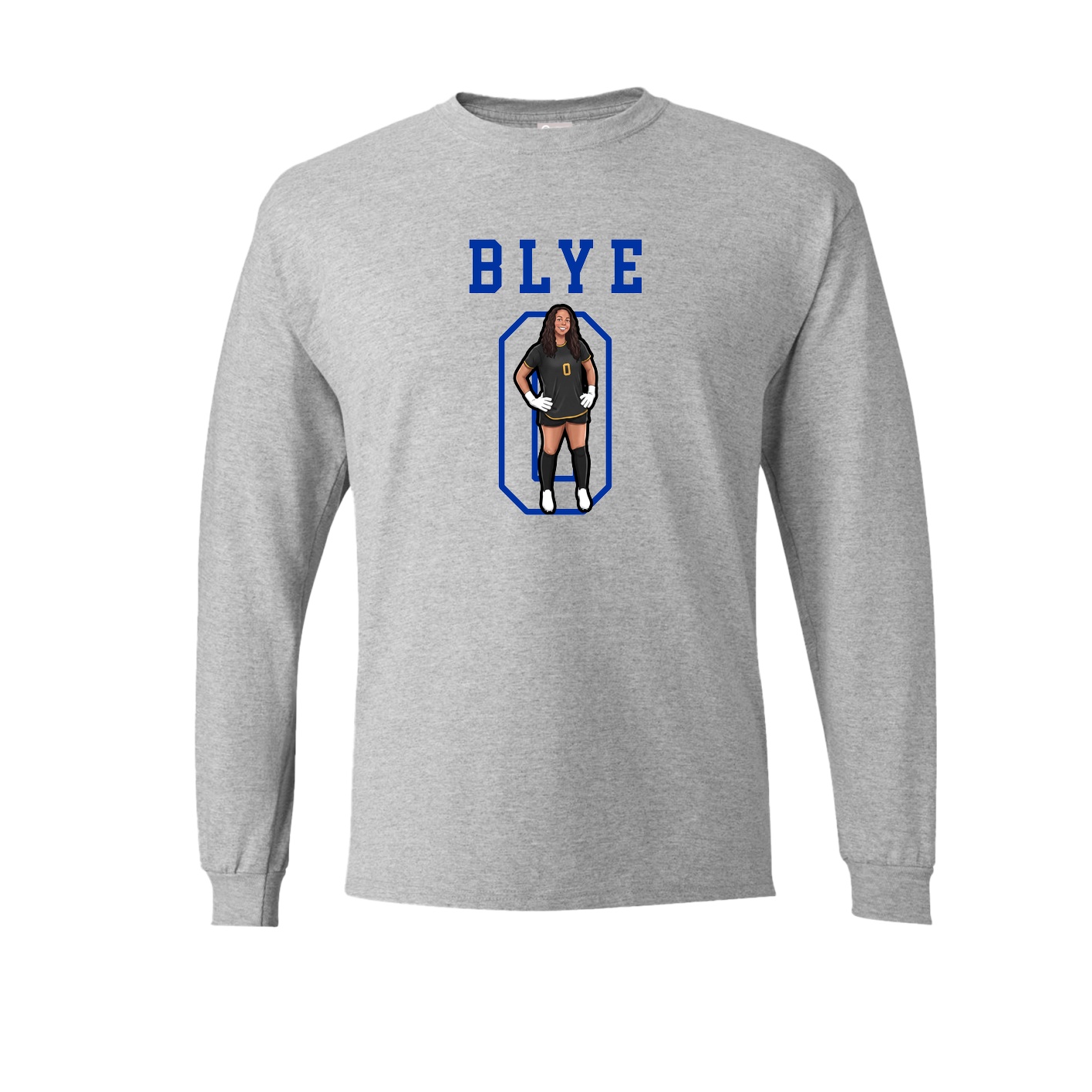 Long Sleeve Tee — Shirsey in Grey