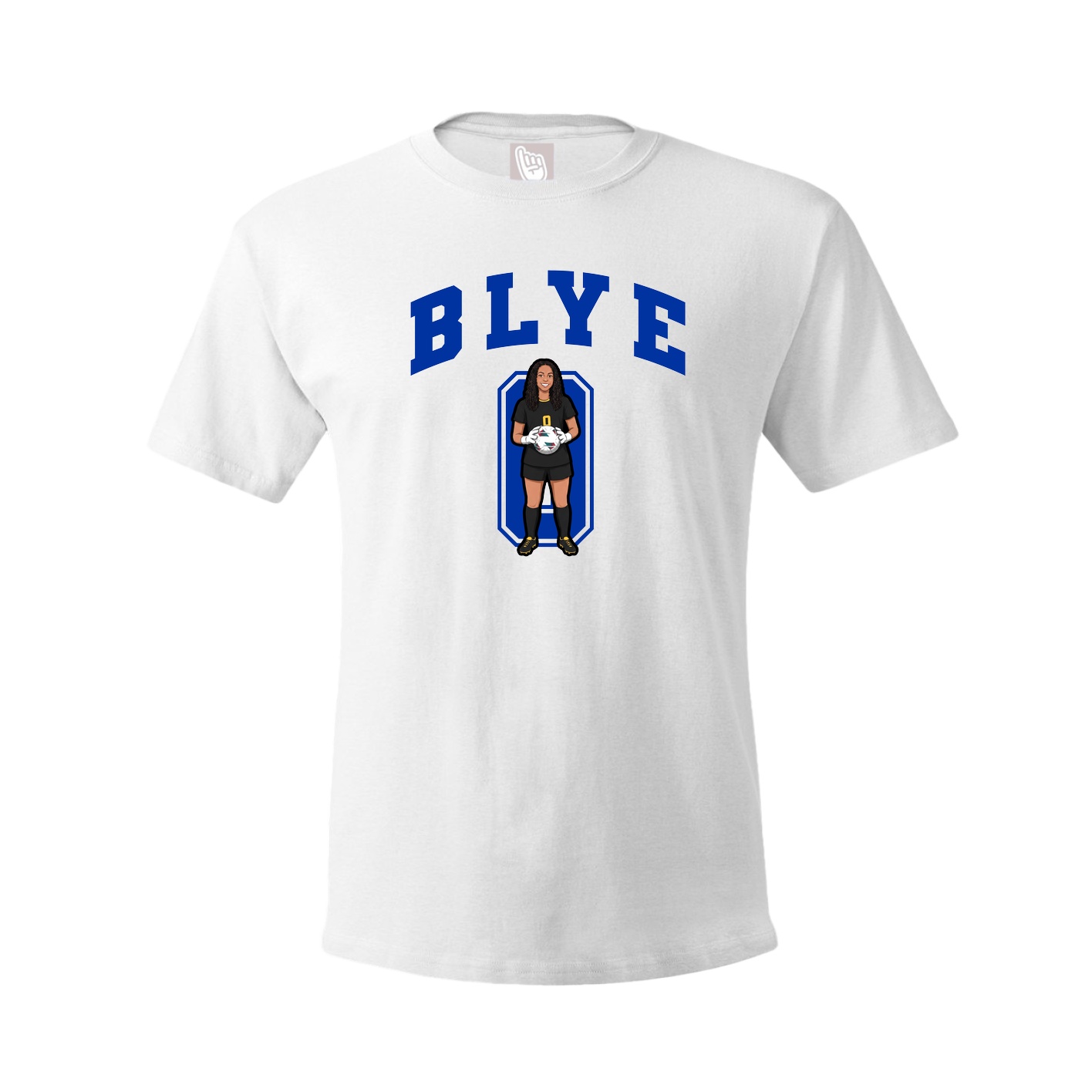 Tee — Number in White