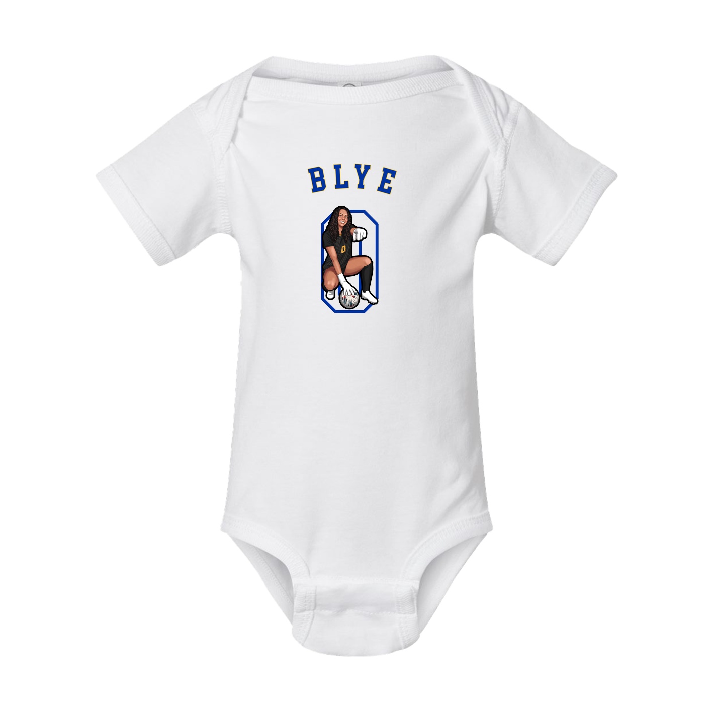 Baby Onesie — Shirsey Arch in White
