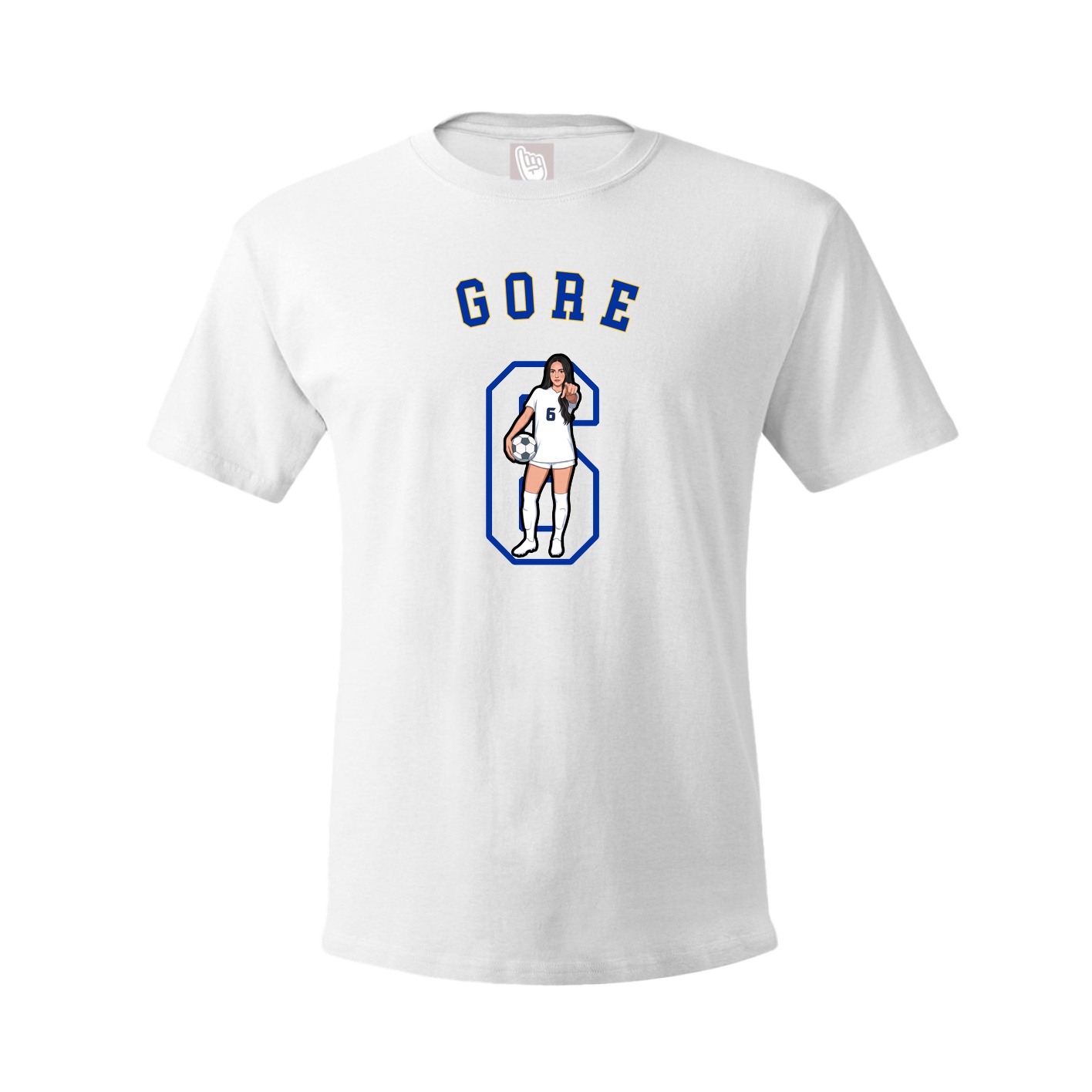 Youth Tee — Shirsey Arch in White