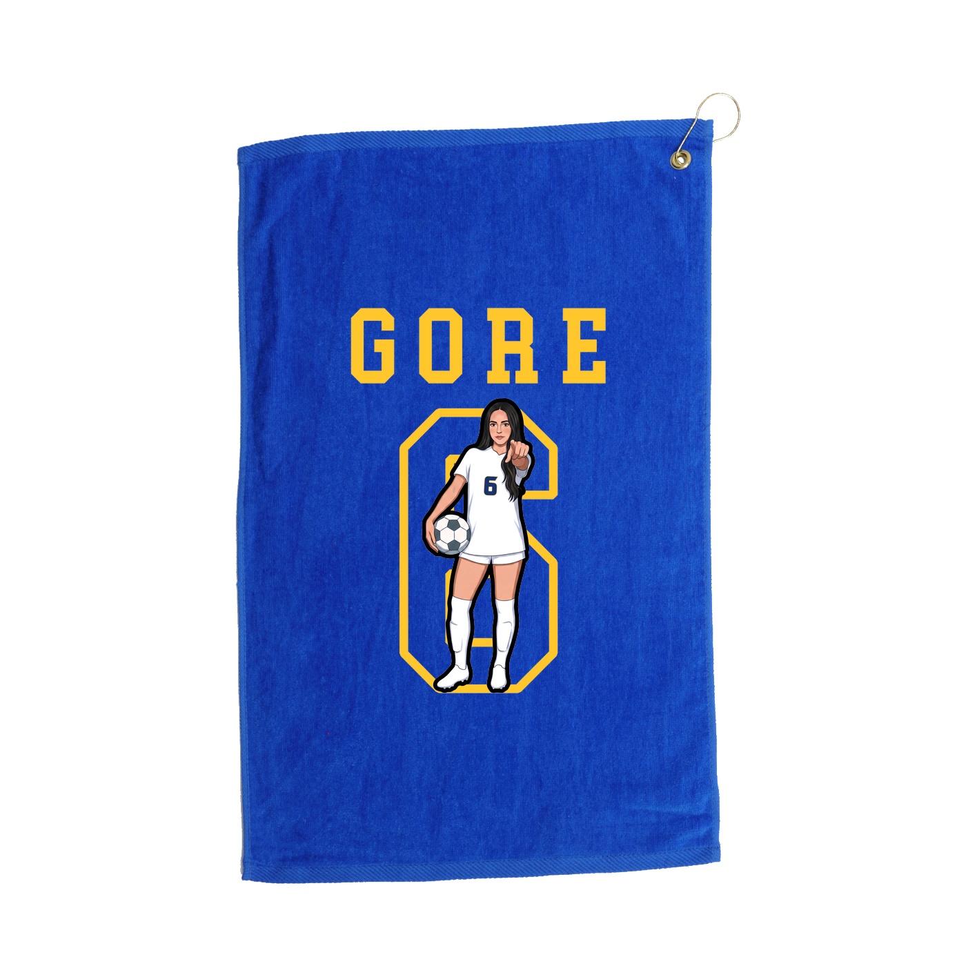Golf Towel — Shirsey in Royal