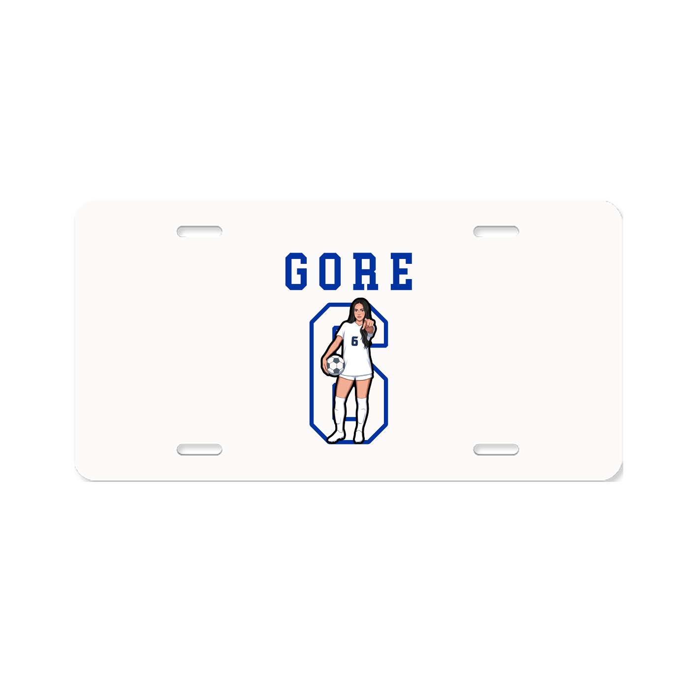 License Plate — Shirsey in Classic