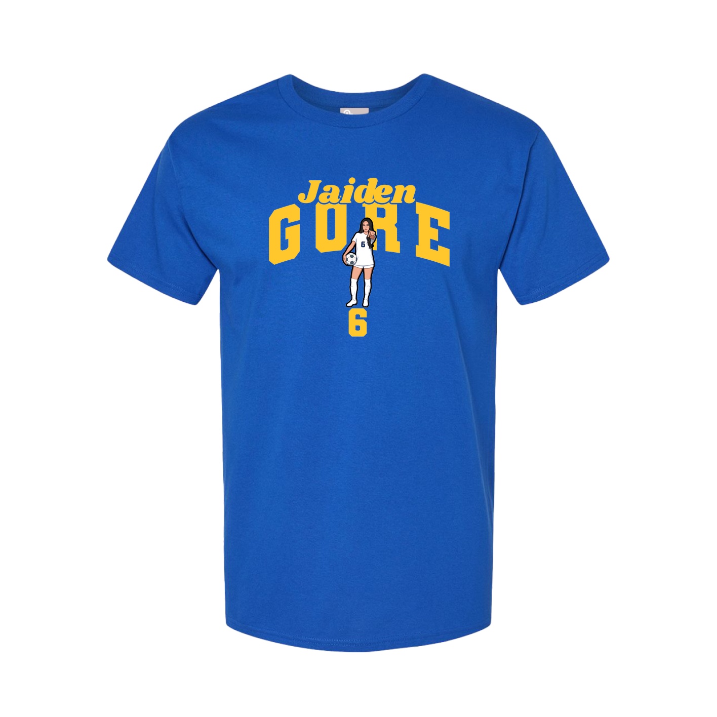 Tee — Signature Arch in Royal