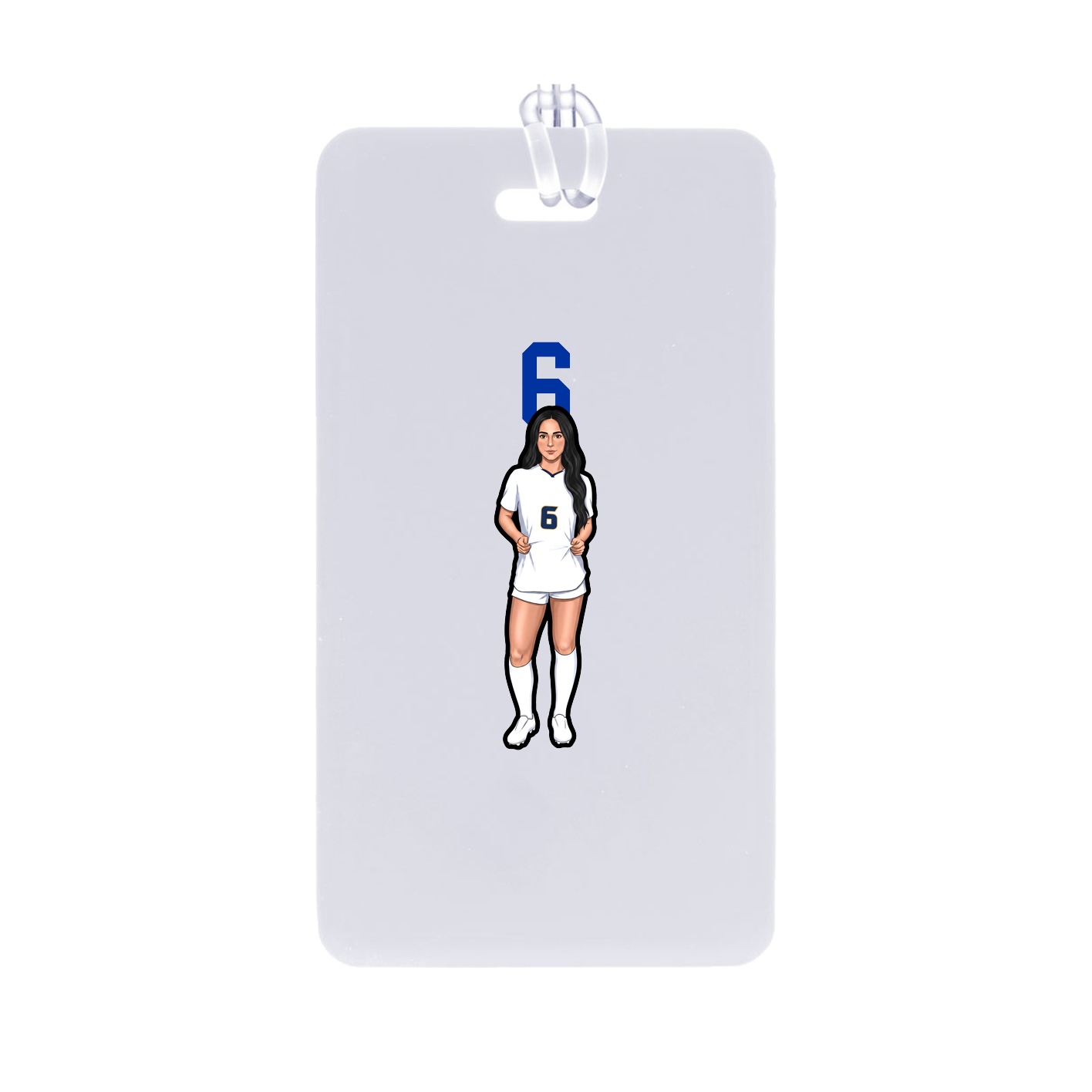 Bag Tag — Number Top in Classic