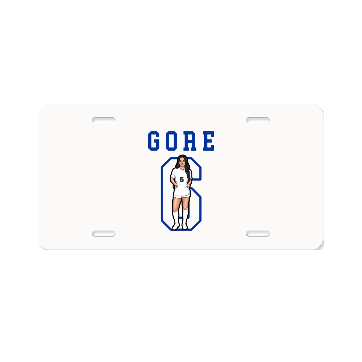 License Plate — Shirsey in Classic
