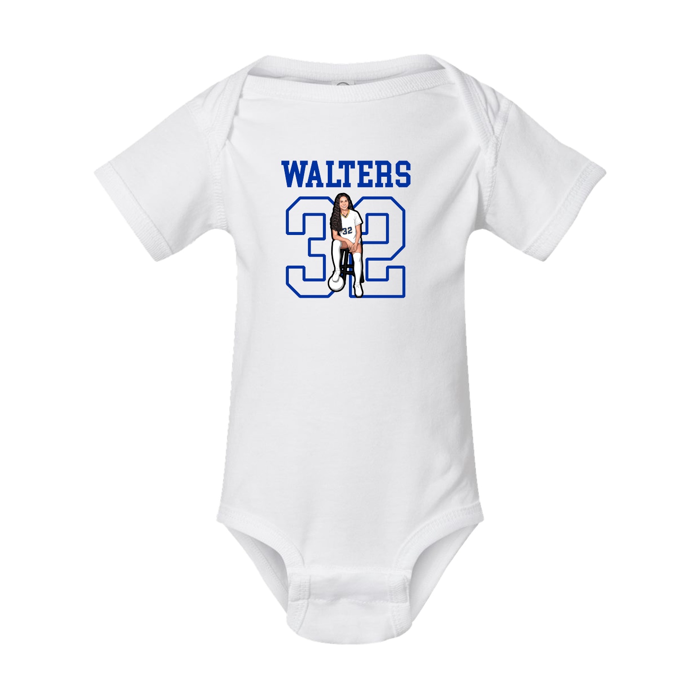Baby Onesie — Shirsey in White