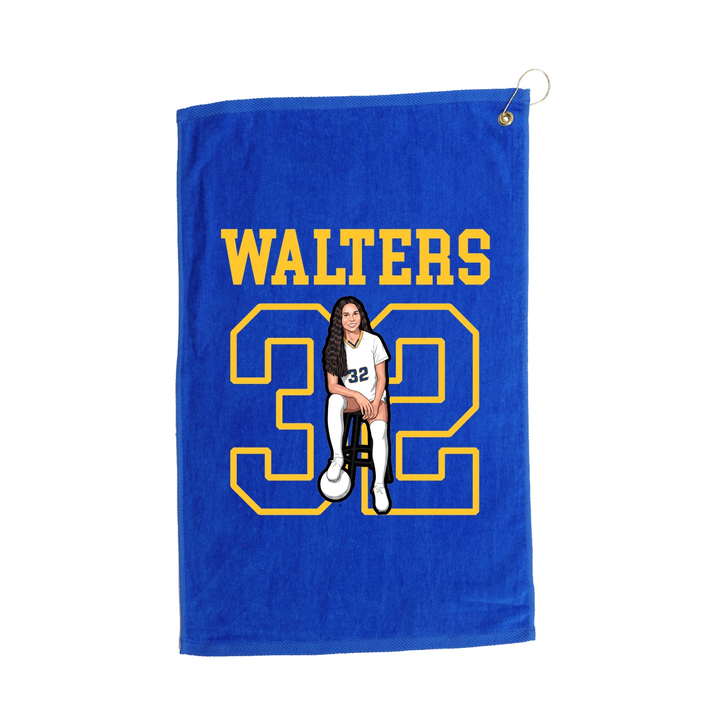 Golf Towel — Shirsey in Royal