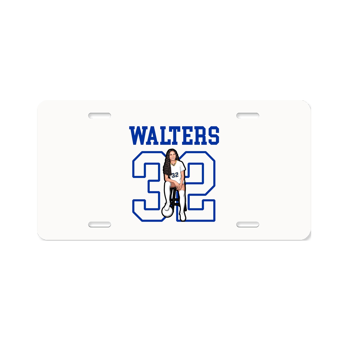 License Plate — Shirsey in Classic