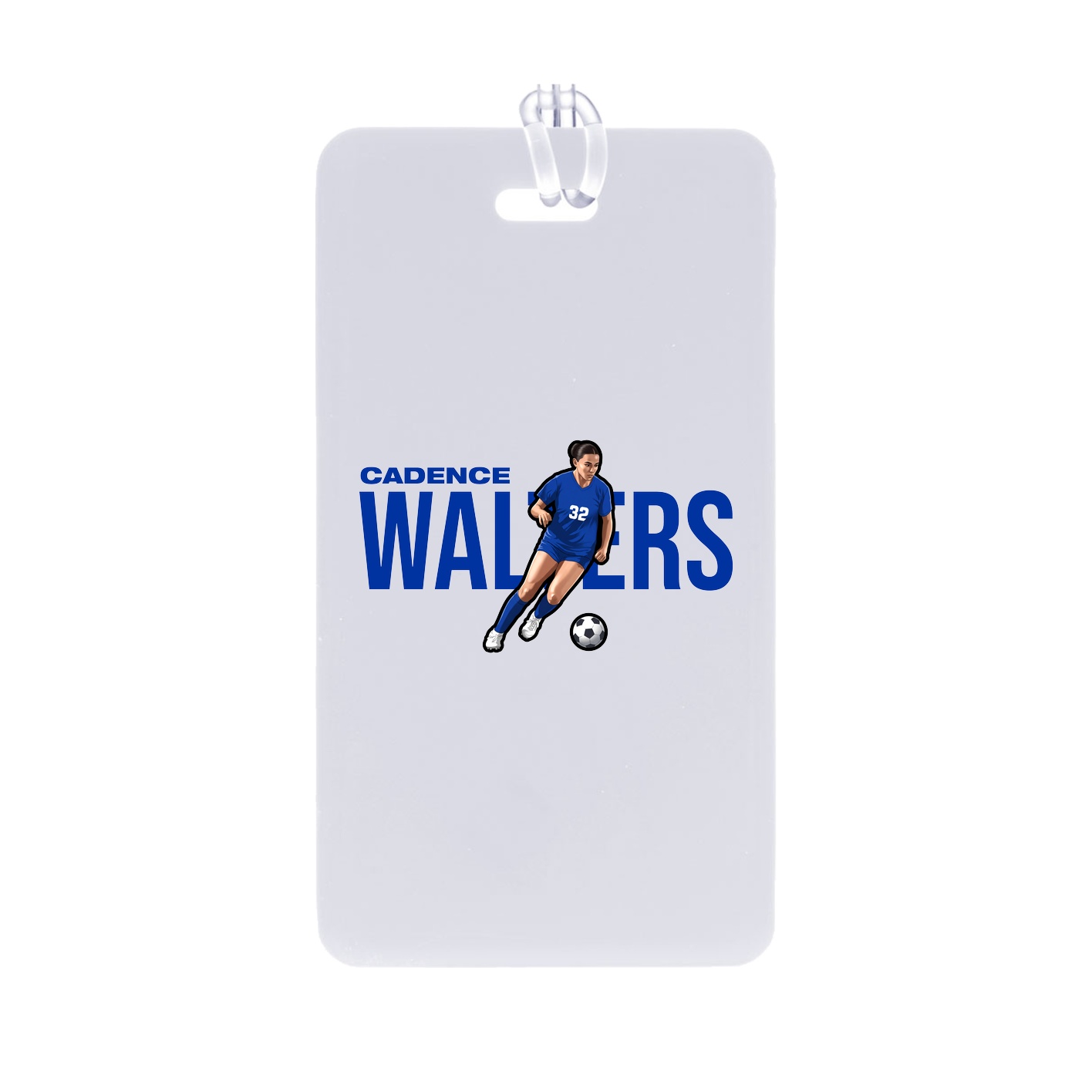 Bag Tag — Player Name in Classic