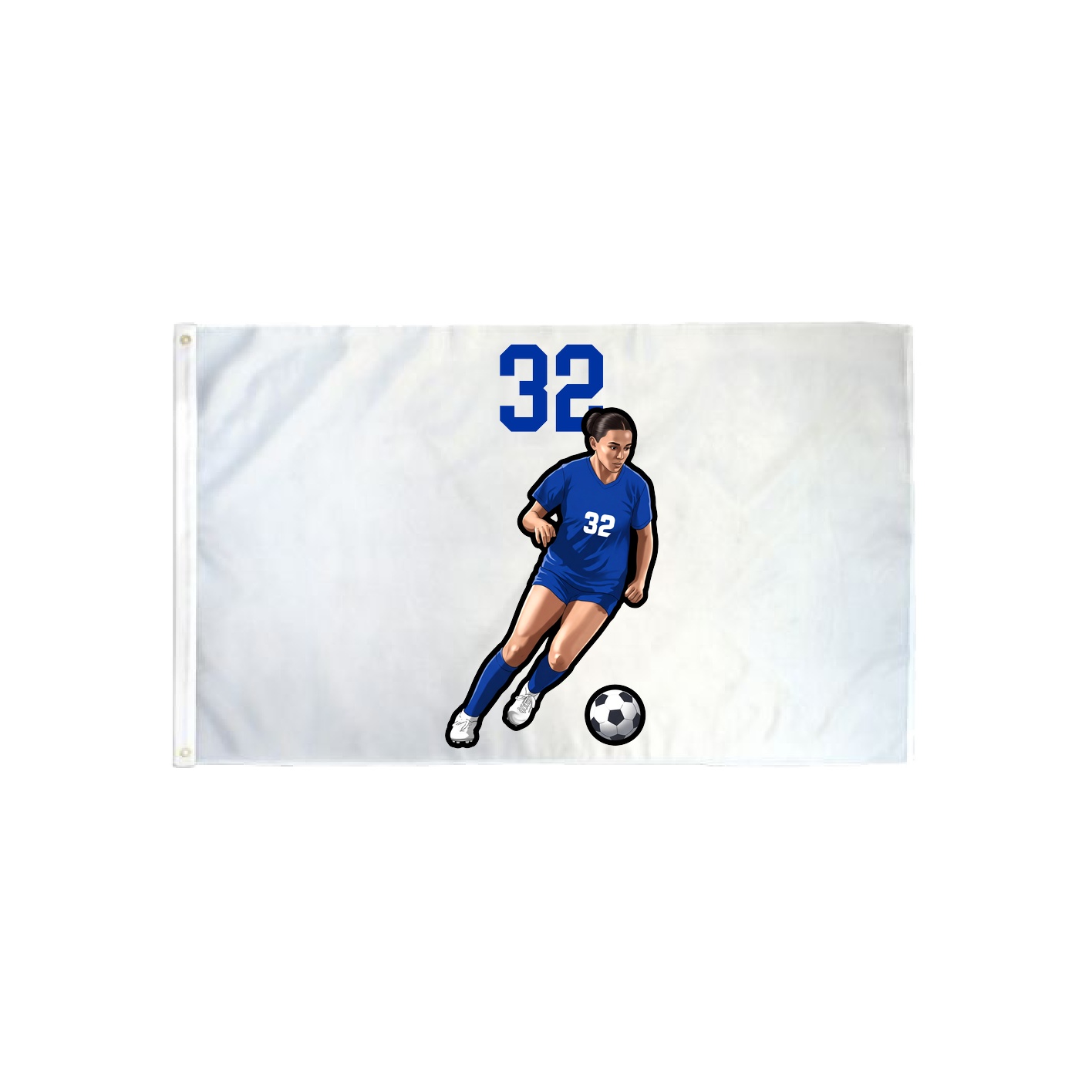 3x5 Flag — Number Top in Classic