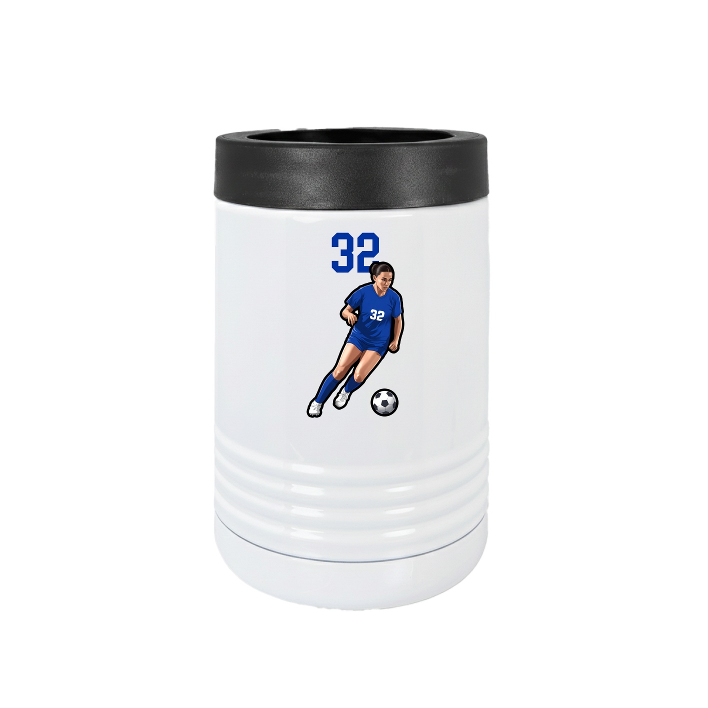 Beverage Holder — Number Top in White