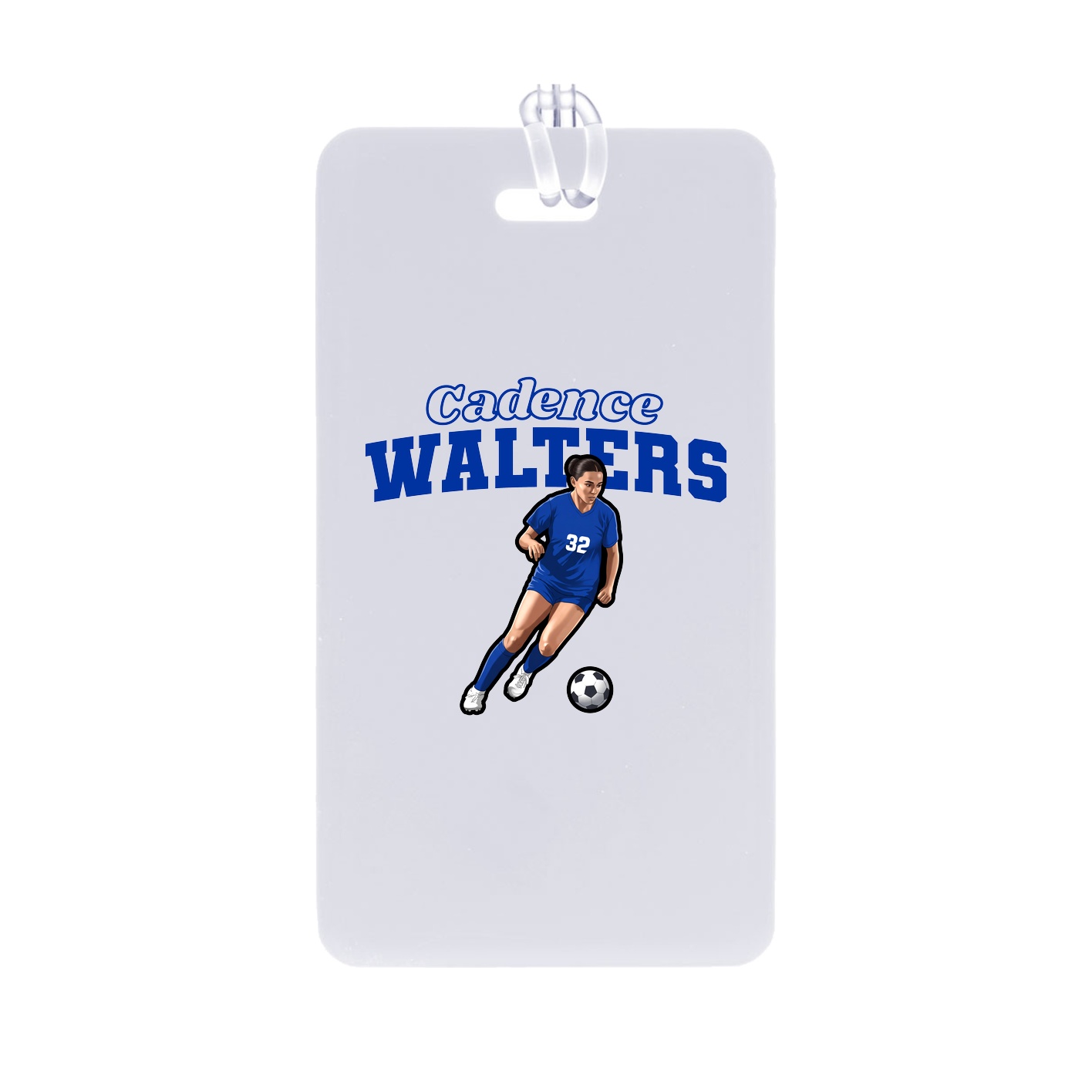 Bag Tag — Name Arch in Classic