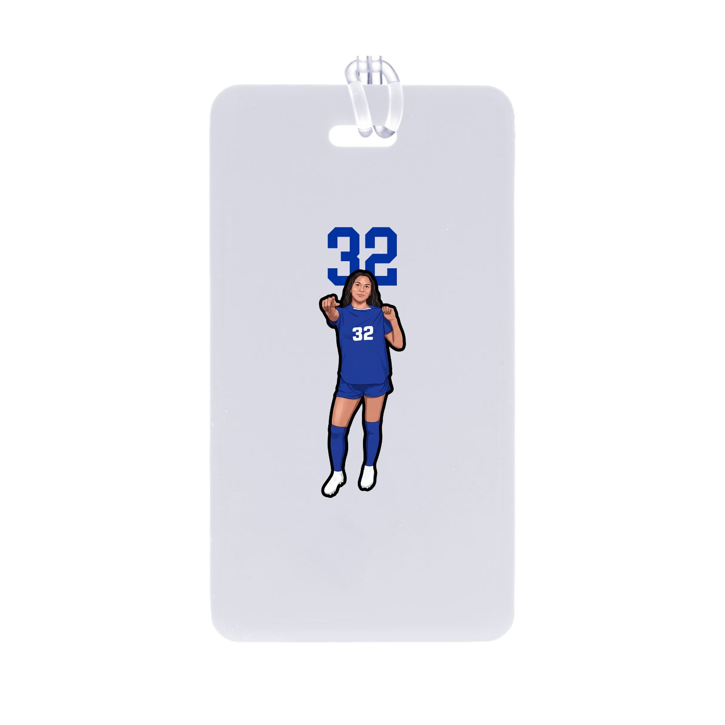 Bag Tag — Number Top in Classic