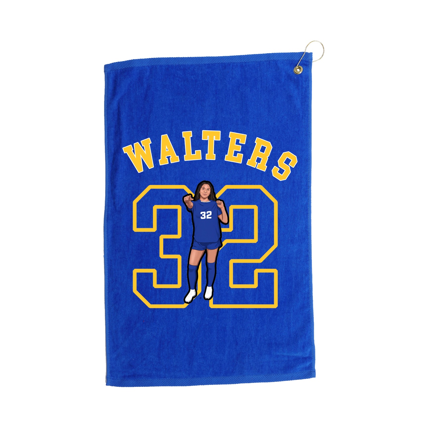 Golf Towel — Shirsey Arch in Royal