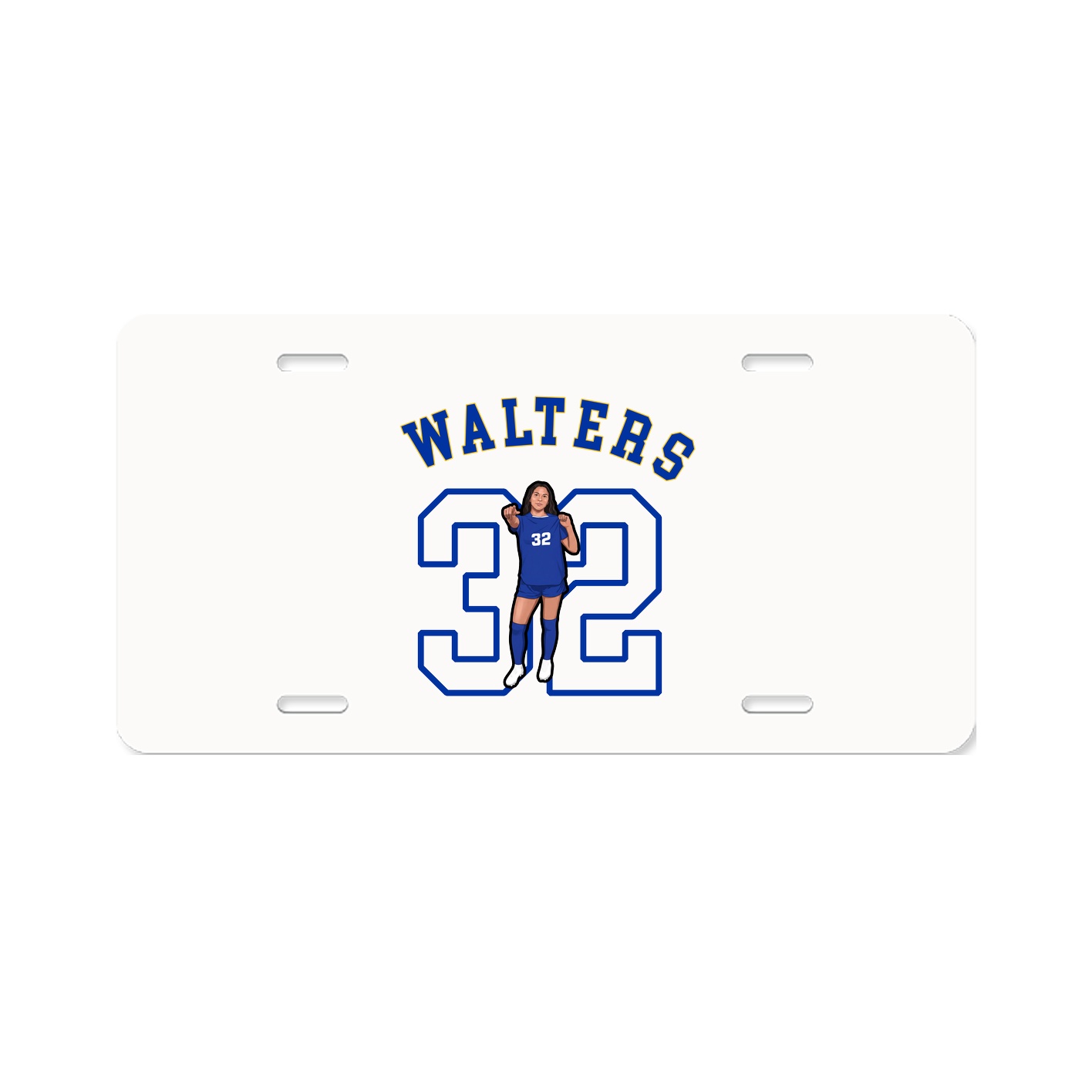 License Plate — Shirsey Arch in Classic
