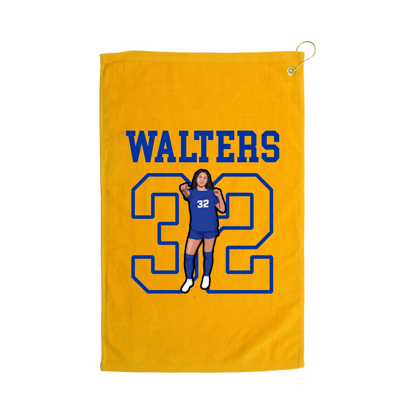 Golf Towel — Shirsey in Gold