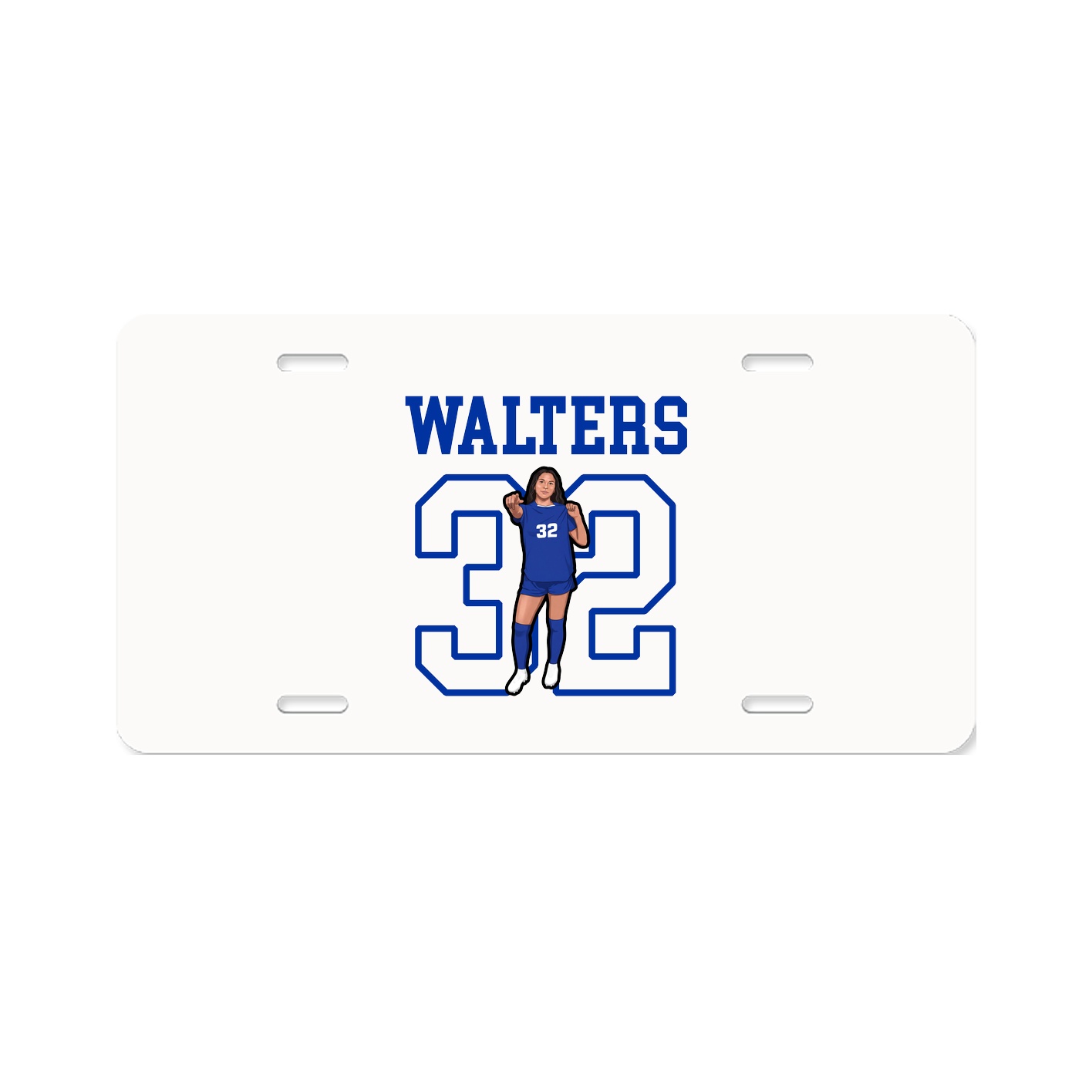 License Plate — Shirsey in Classic