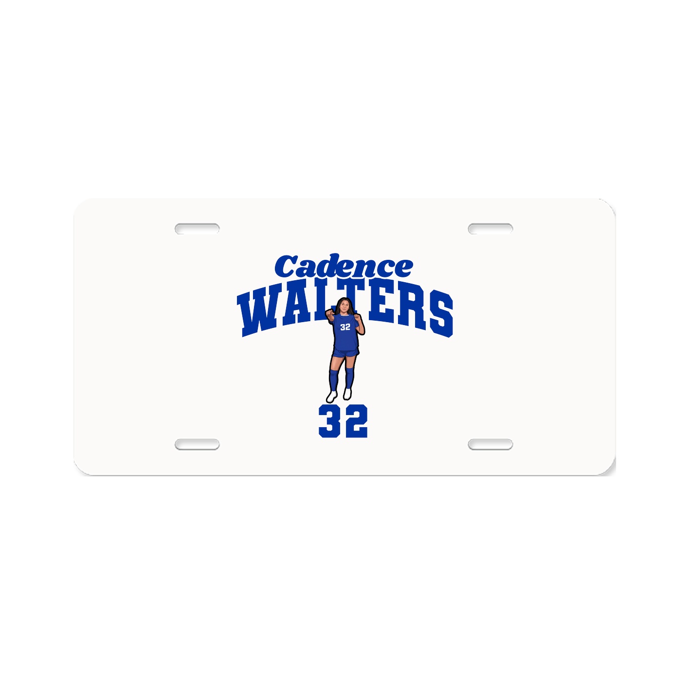 License Plate — Signature Arch in Classic