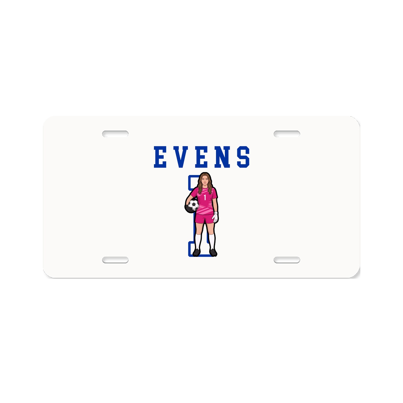 License Plate — Shirsey in Classic