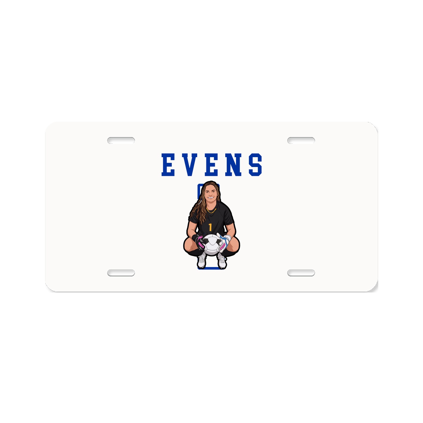 License Plate — Shirsey in Classic