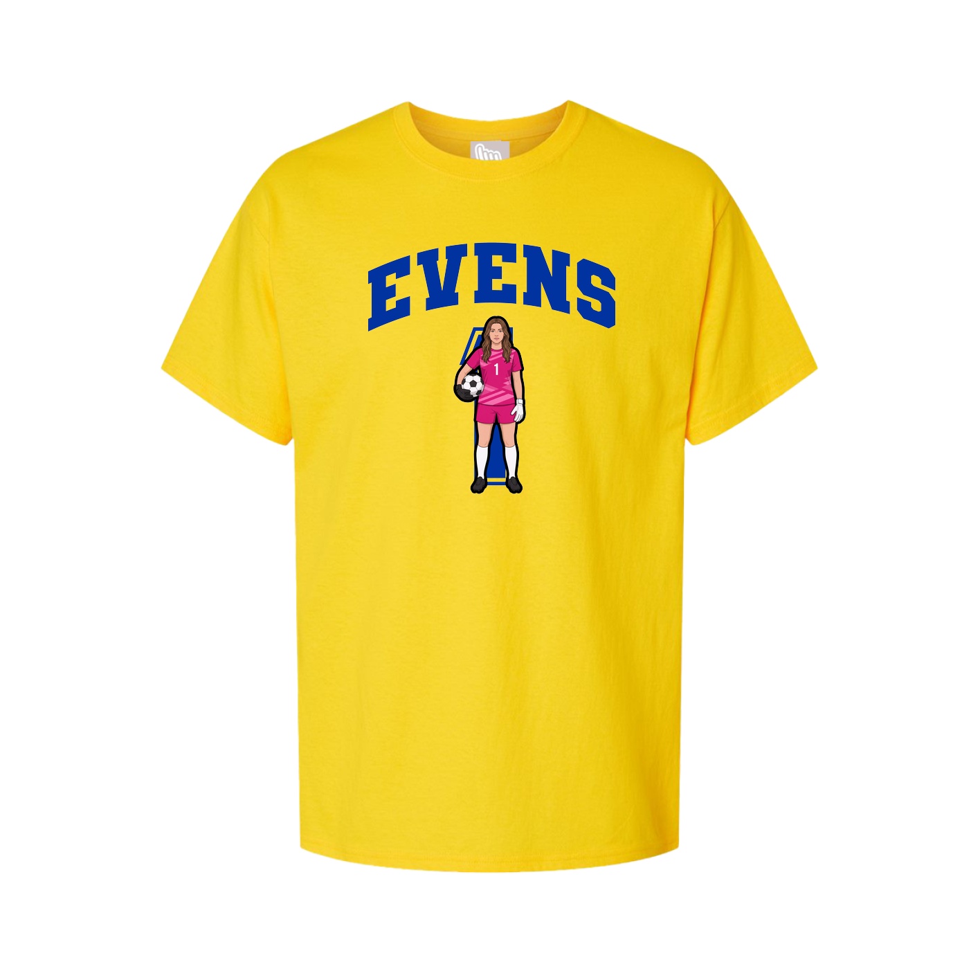 Tee — Number in Gold