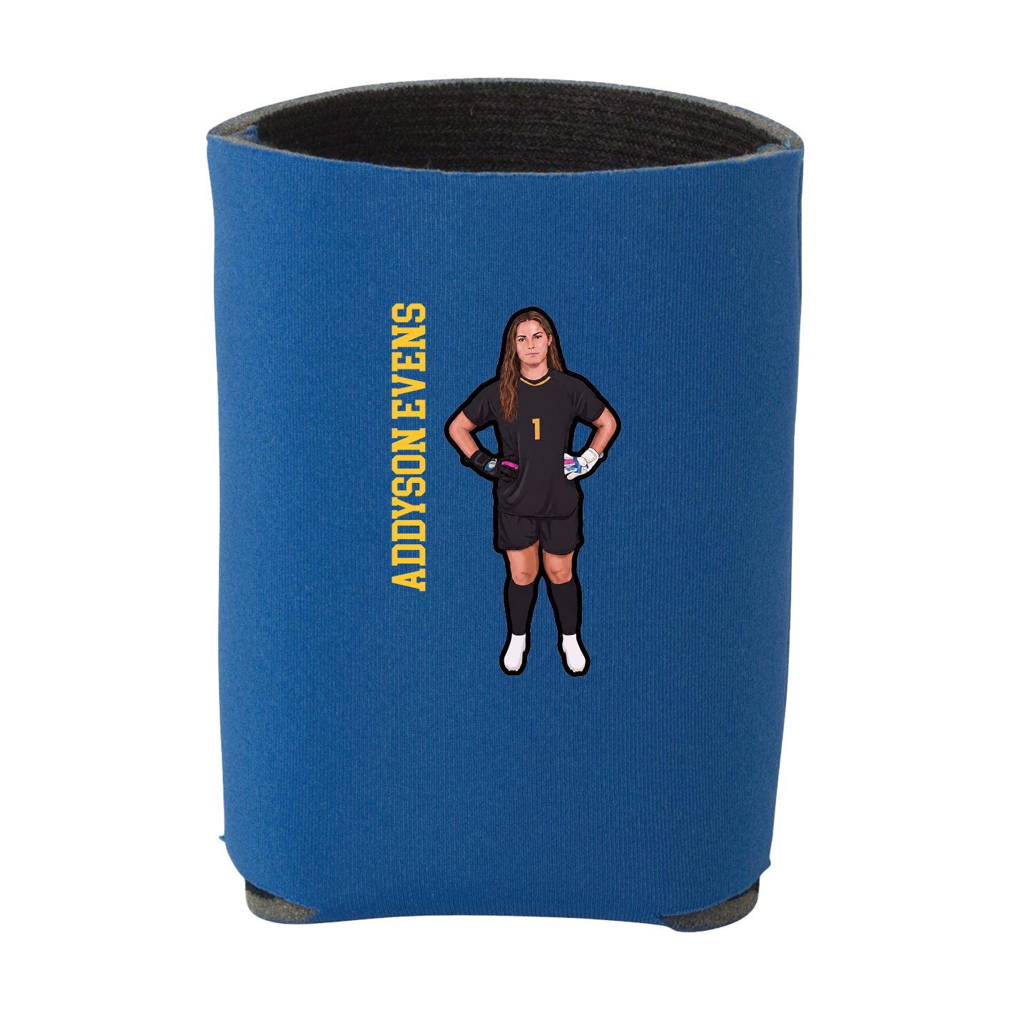 Can Holder — Name Vertical in Royal