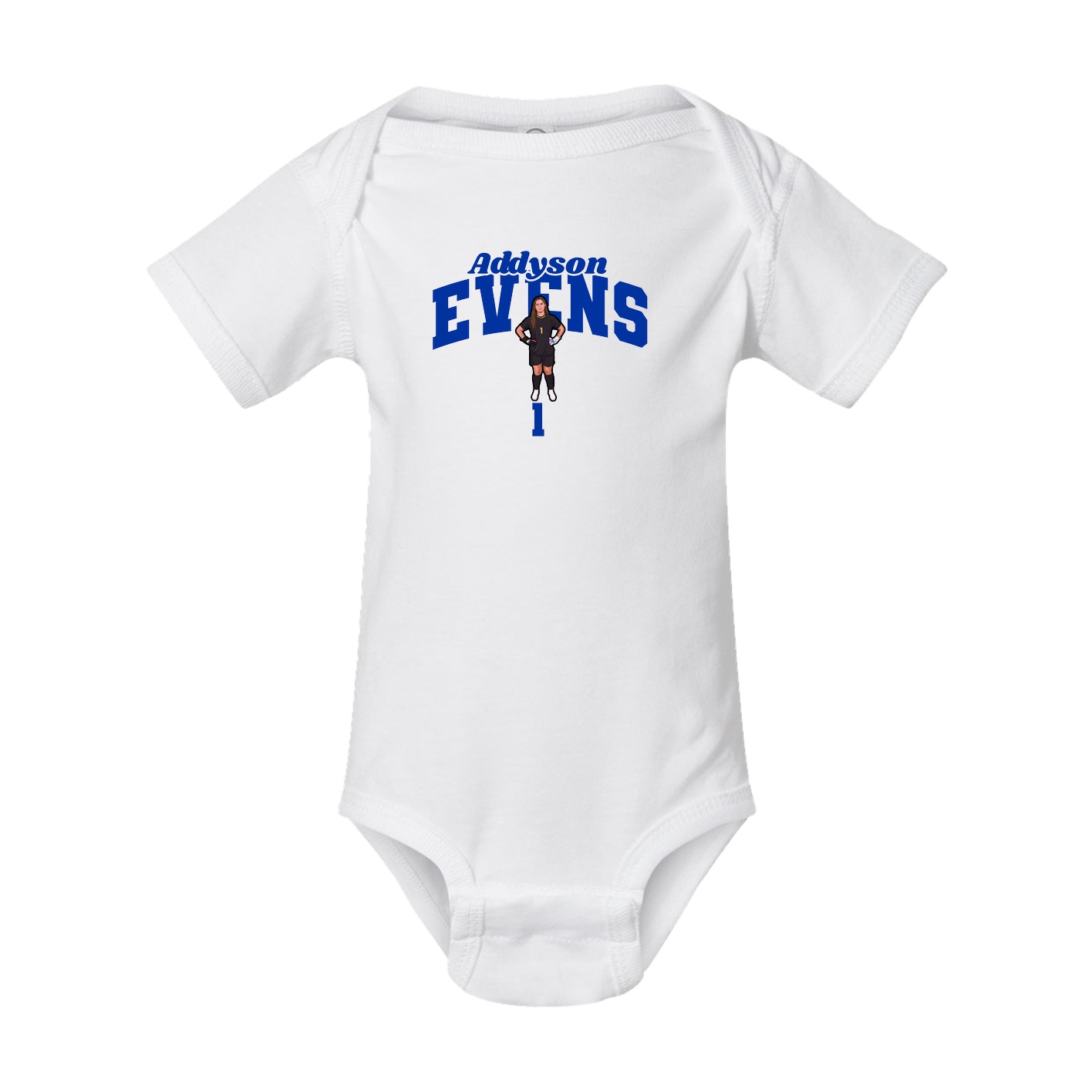Baby Onesie — Signature Arch in White
