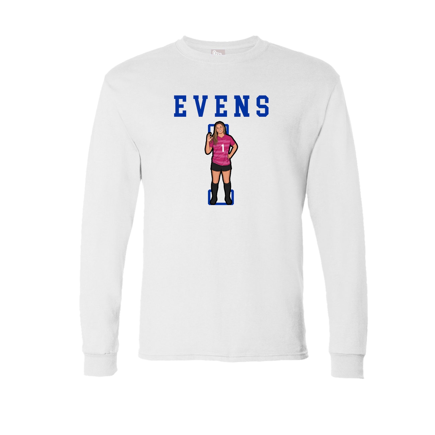 Long Sleeve Tee — Shirsey in White