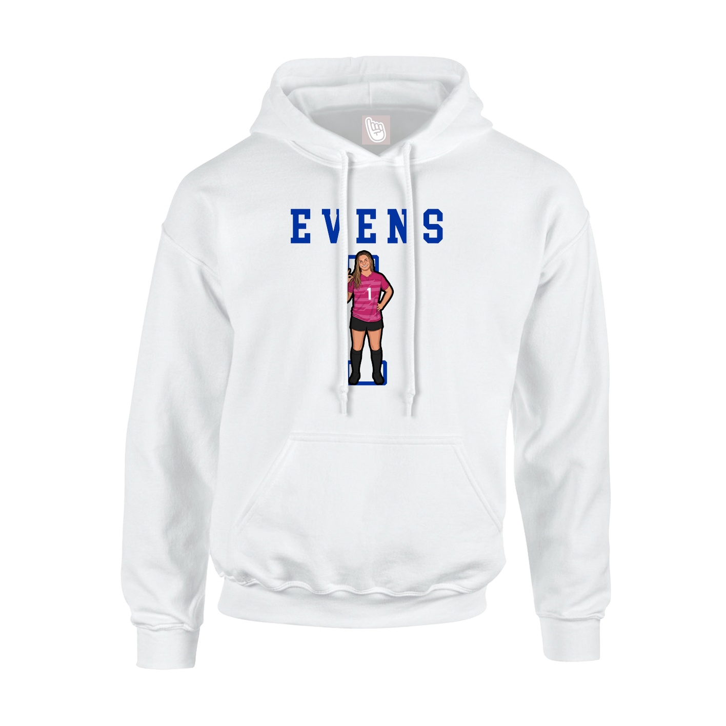 Youth Hoodie — Shirsey in White